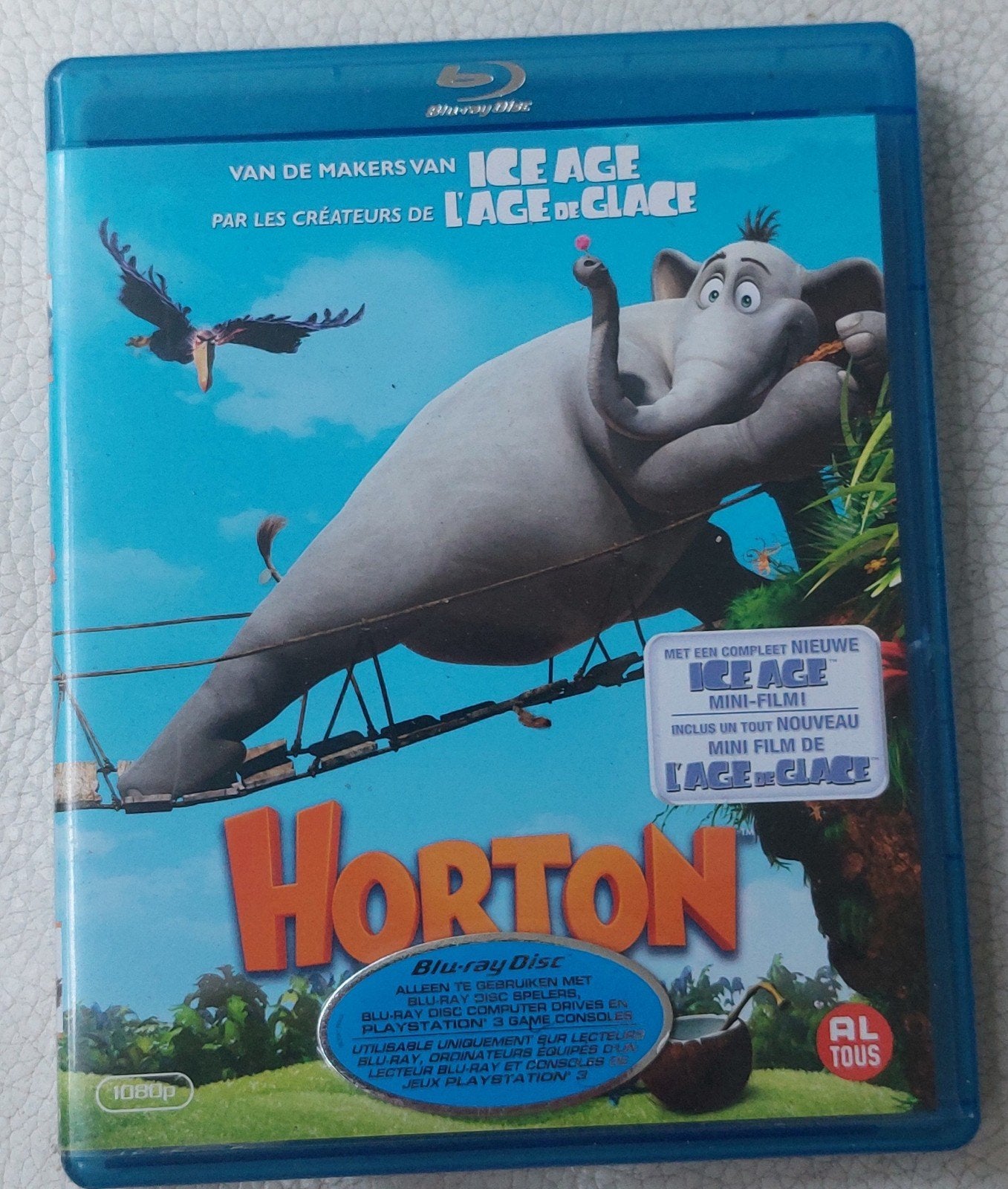 Horton Blu-ray - Avontuurlijke animatiefilm, Nederlands, Animatie, Alle leeftijden, Ophalen of Verzenden