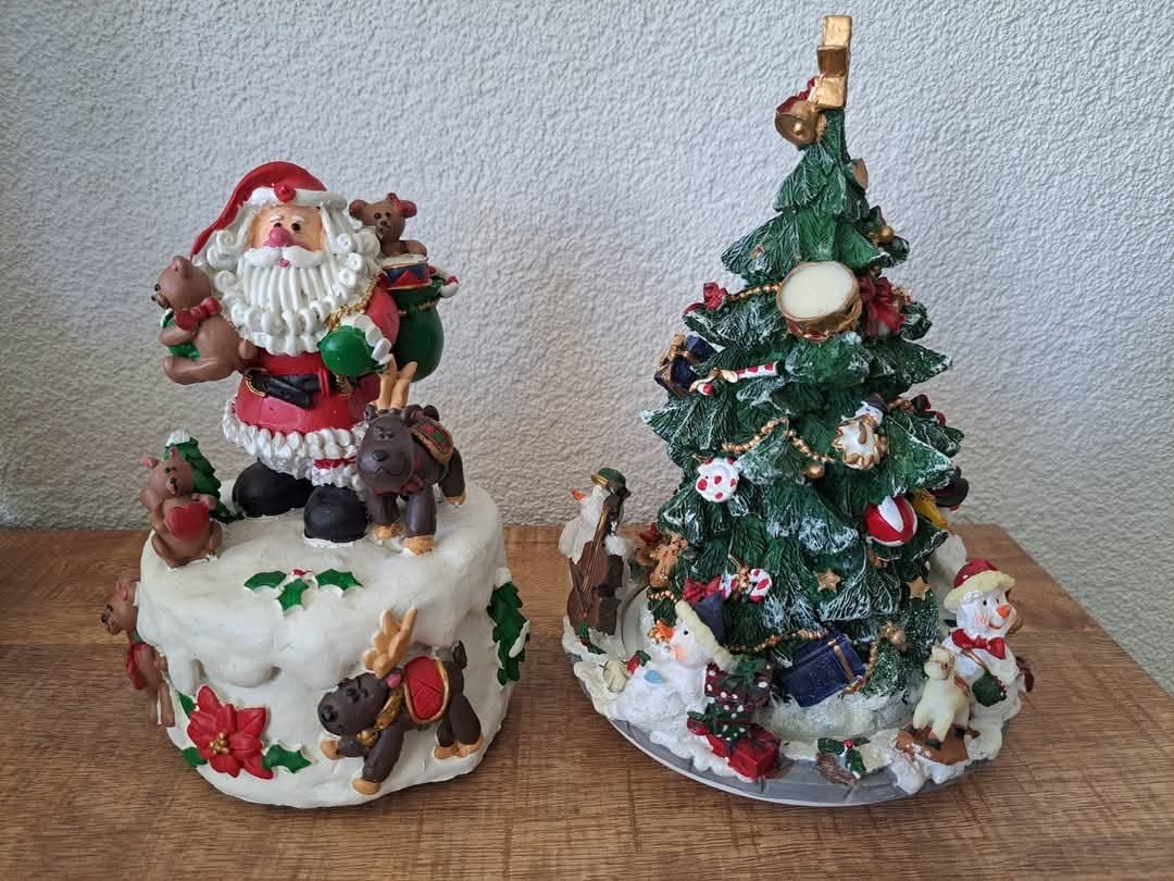 2 kerst muziekdoosjes, Ophalen of Verzenden