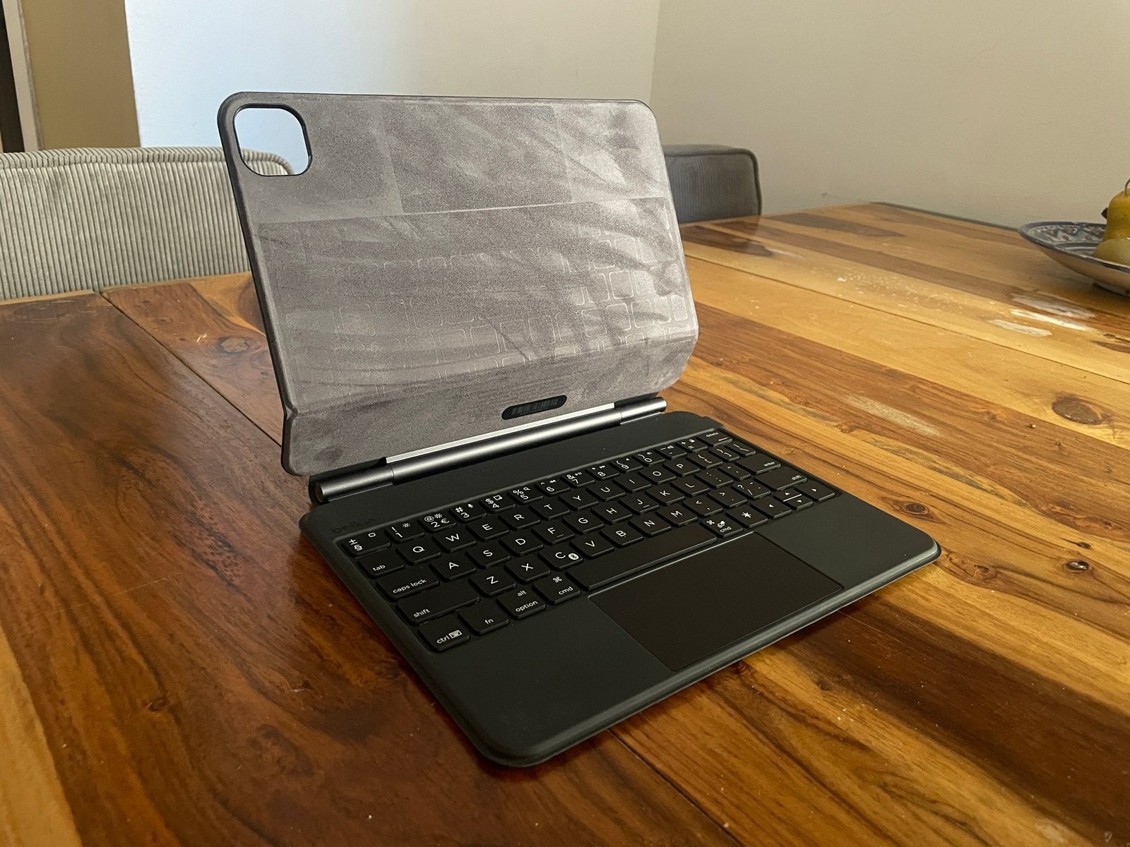 Belkin Connect Pro toetsenbord voor Apple Ipad Air en Pro, 11 inch, Bescherming voor- en achterkant, Ophalen of Verzenden, Air 4de en 5de en Pro 1 t/m 4de generatie