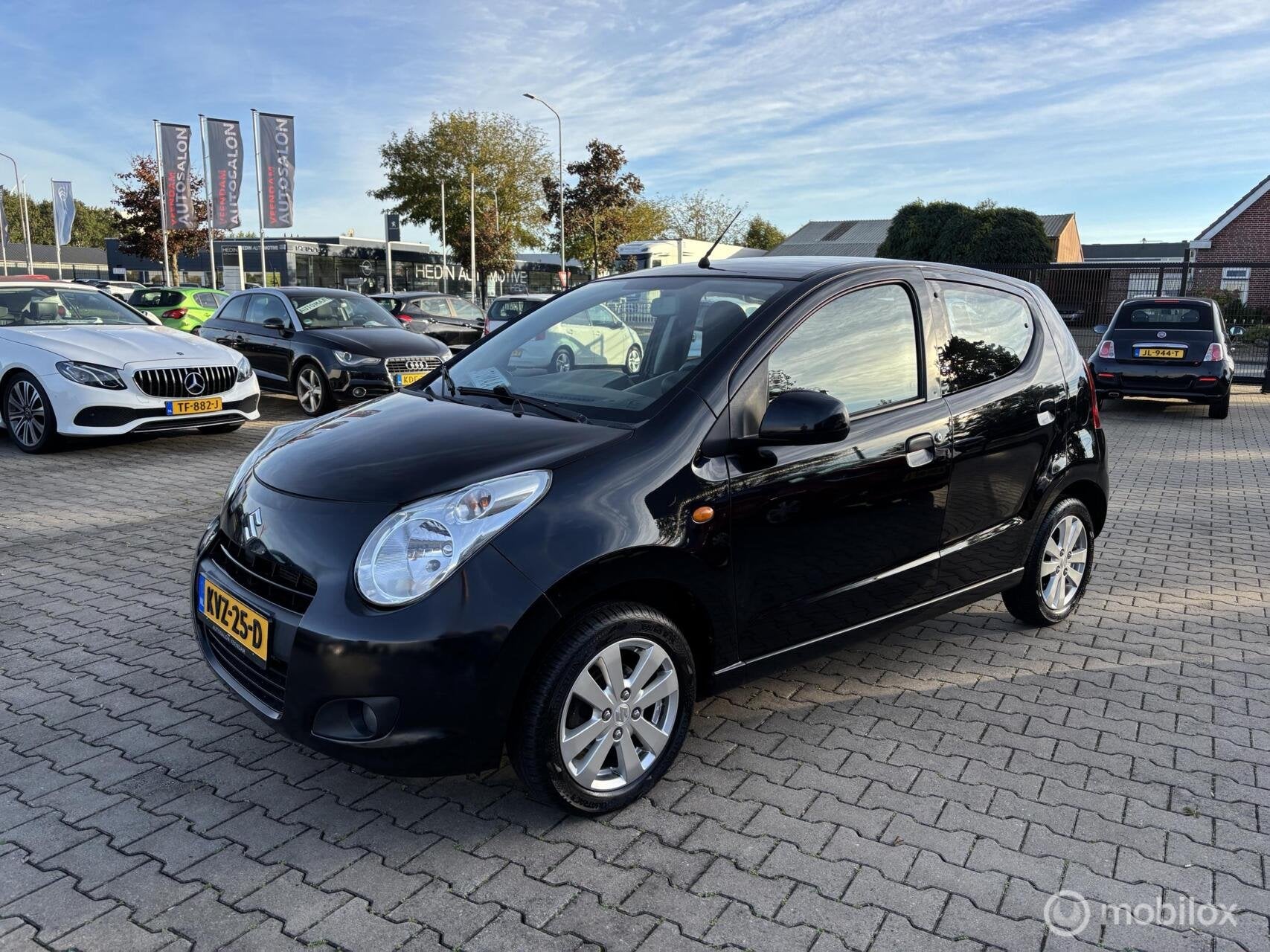 Suzuki Alto 1.0 Exclusive Airco Ell Pakk Automaat, Euro 5, Stof, Gebruikt, Emergency brake assist