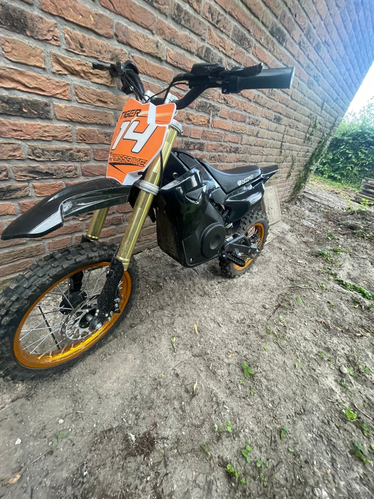Nitro tiger minibike, Ophalen, Zo goed als nieuw, Overige merken