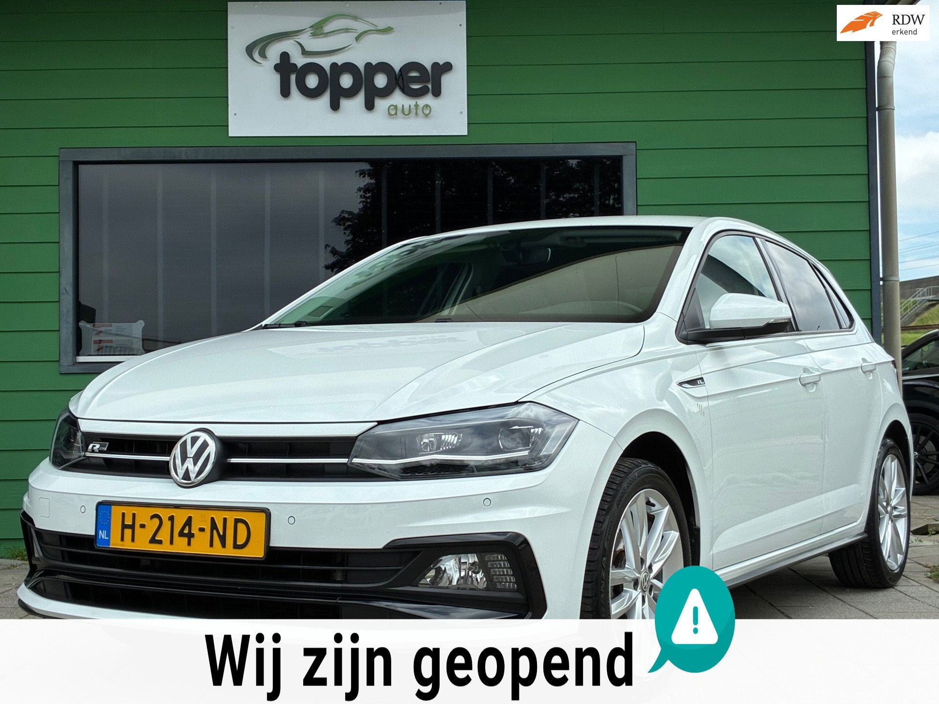 Volkswagen Polo 1.0 TSI |R-Line|Navigatie|Camera|CruiseContr, Voorwielaandrijving, Gebruikt, Euro 6, Bedrijf