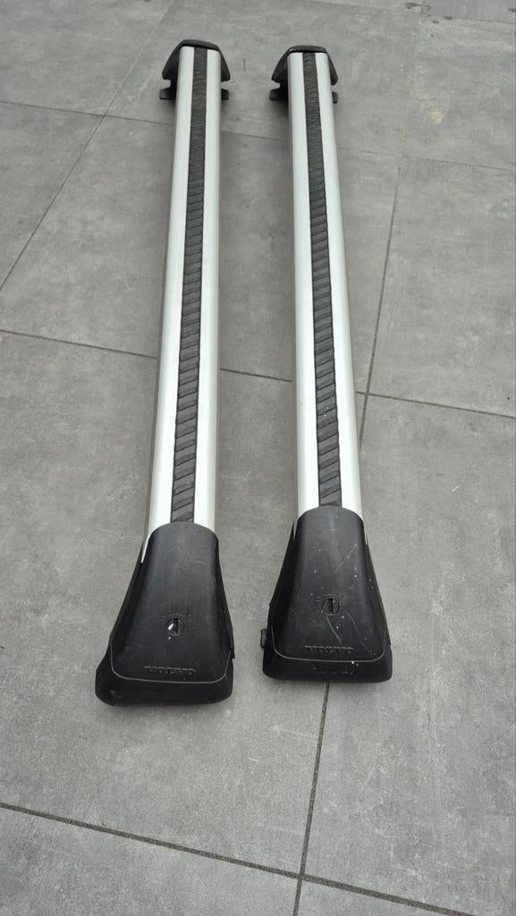 Originele Volvo V50 dakdragers - Eenvoudig te bevestigen, Auto diversen, Dakdragers, Ophalen of Verzenden, Gebruikt