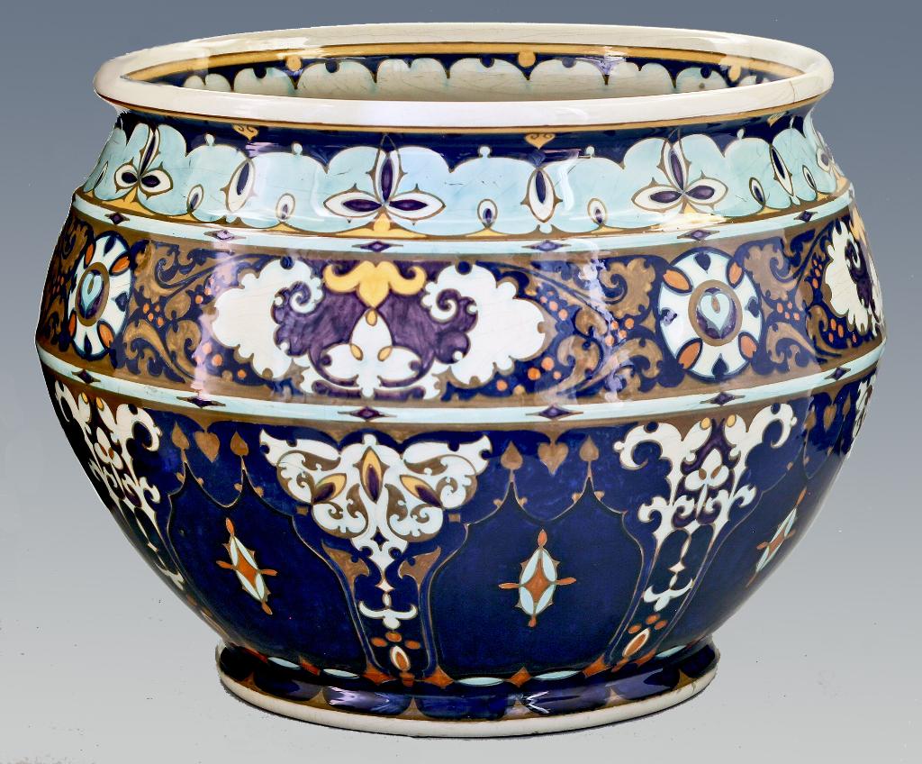 Rozenburg (juliana) Plateel Pot (Nr.:13), Ophalen of Verzenden
