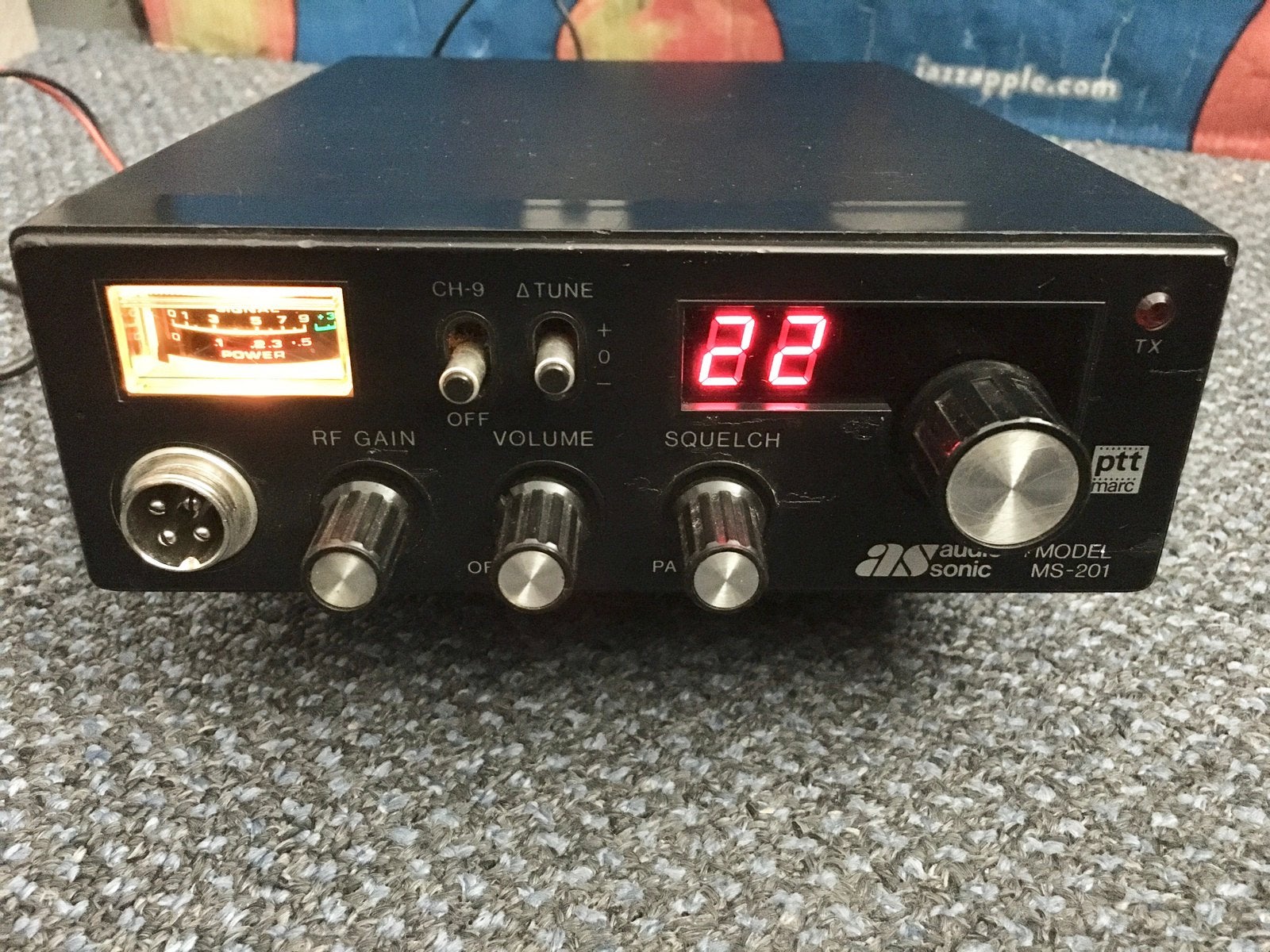 27 mc audio sonic 22 ch pr incl vzk, Ophalen of Verzenden, Zender en Ontvanger
