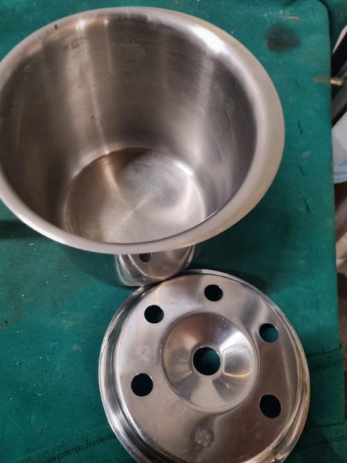 melkkoker bk rvs, Ophalen of Verzenden, 'T Olde Gre-j, Info@toldegrej.nl, Endepoelstraat 20f Didam