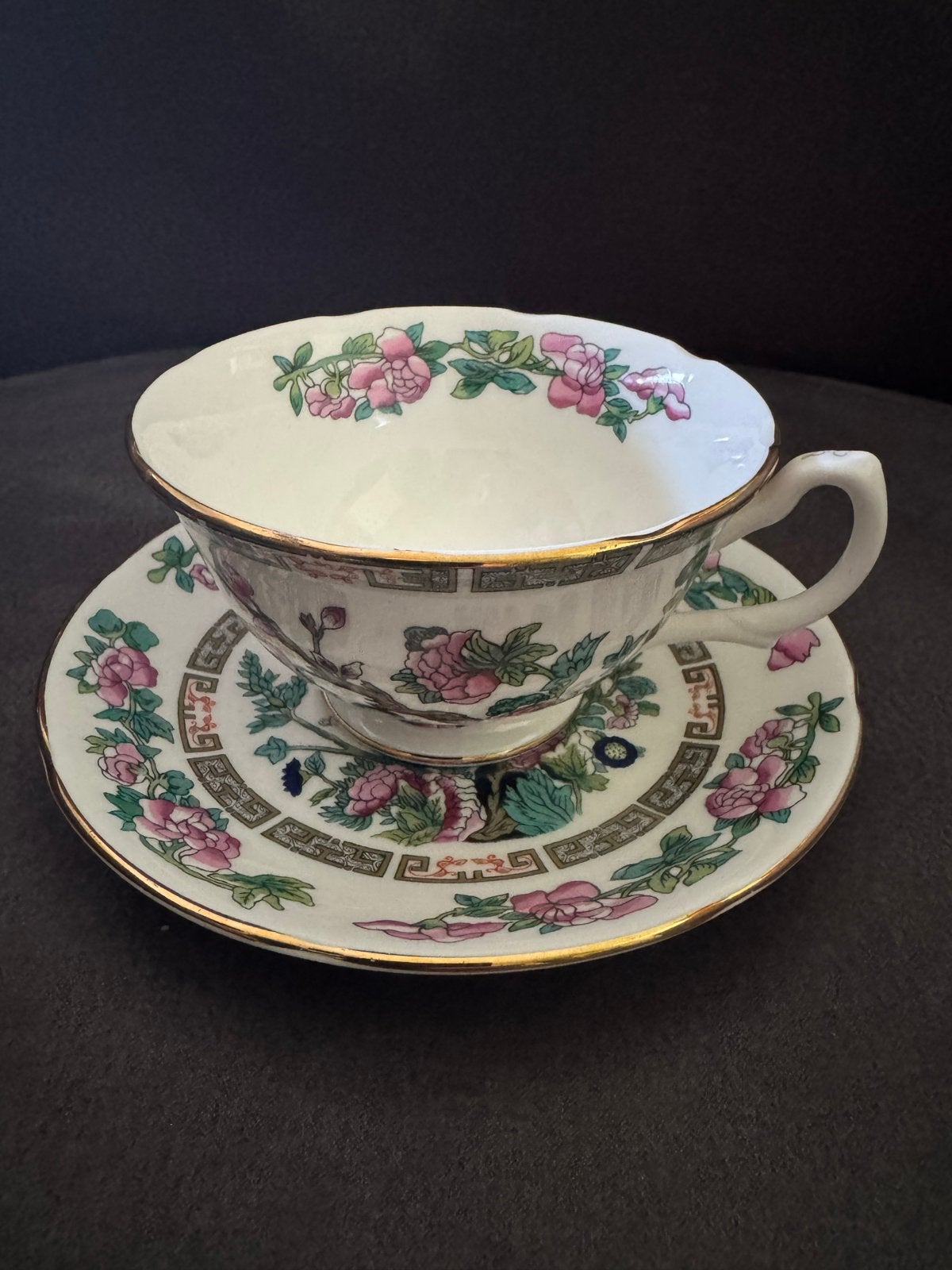 Royal Grafton Indian Tree Kop en Schotel - Fine Bone China, Ophalen of Verzenden