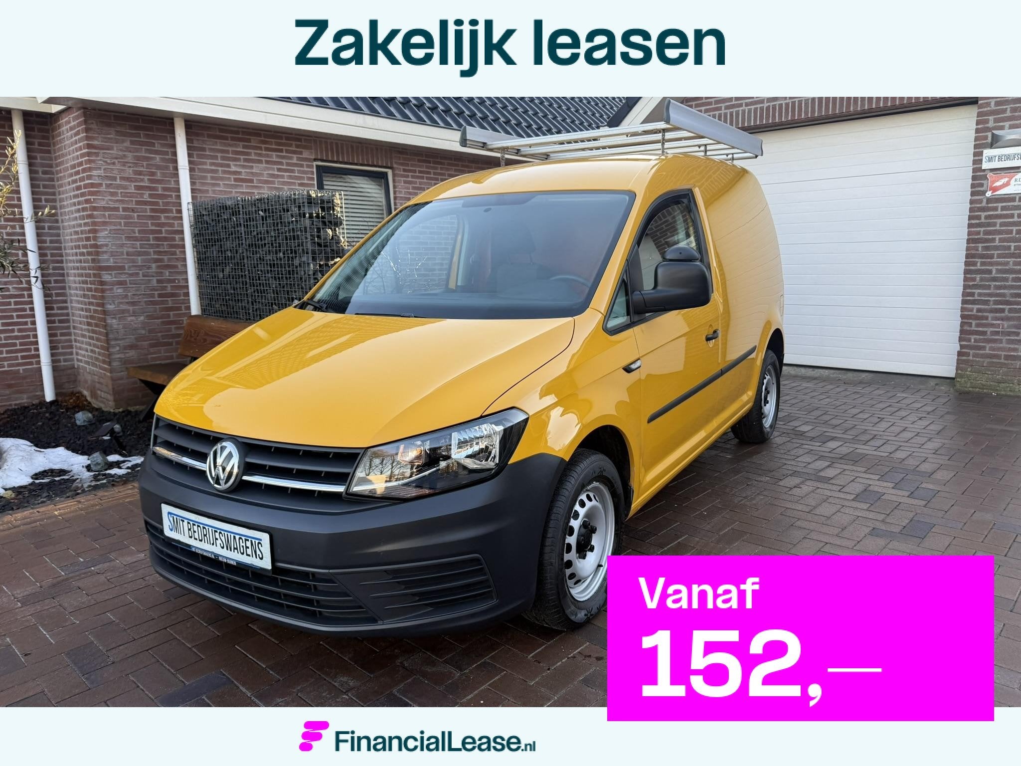 Volkswagen Caddy 2.0 TDI L1H1 imperial trekhaak inrichting a, Stof, Gebruikt, 4 cilinders, Volkswagen