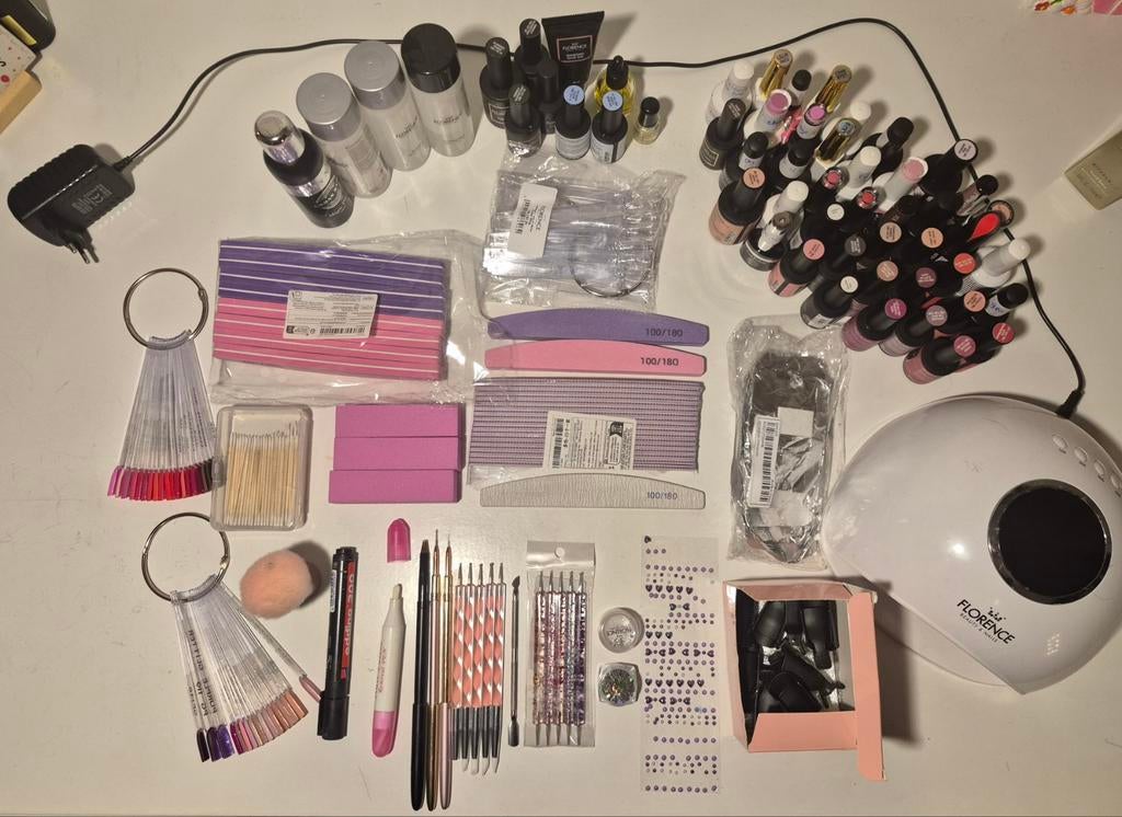 Complete nagelset florence, Ophalen of Verzenden