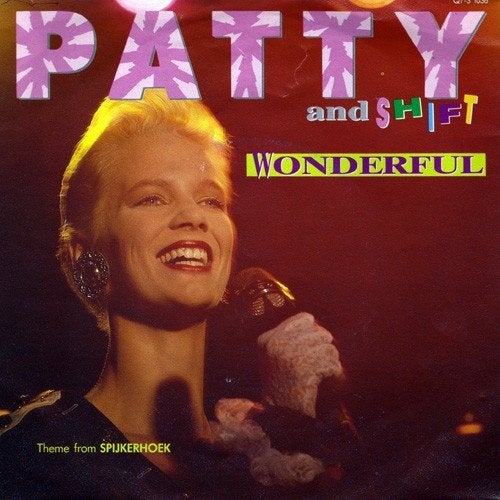 Patty & Shift - Wonderful (Single), Cd's en Dvd's, Gebruikt, Filmmuziek en Soundtracks, 7 inch, Overige typen