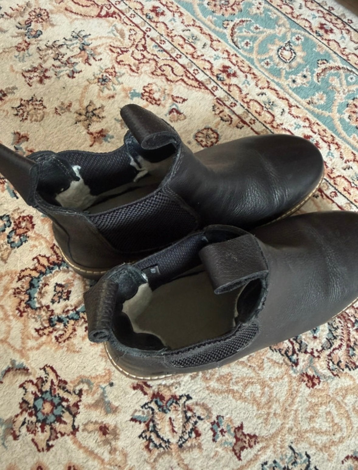 Travelin’ Romstad Chelsea boots - Wolgevoerd - Leer maat 40, Zwart, Lage of Enkellaarzen, Ophalen of Verzenden, Zo goed als nieuw