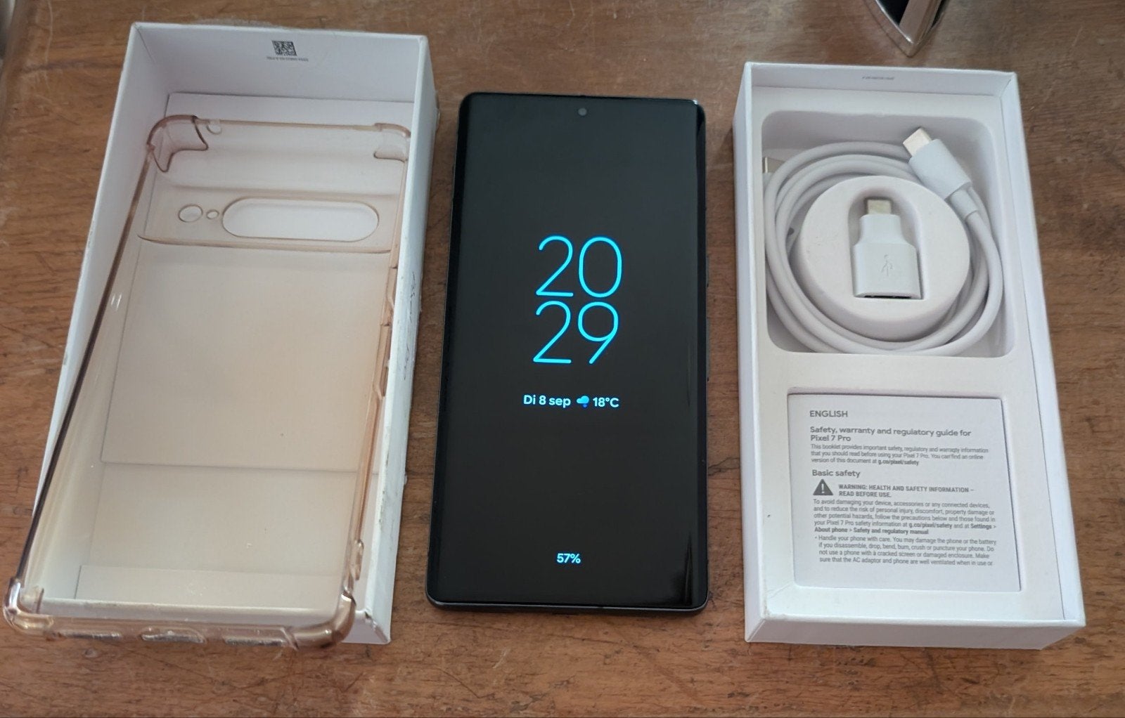 Google Pixel 7 Pro - In nette staat Android 17! Koopje., Telecommunicatie, Mobiele telefoons | Overige merken, Ophalen, Gebruikt
