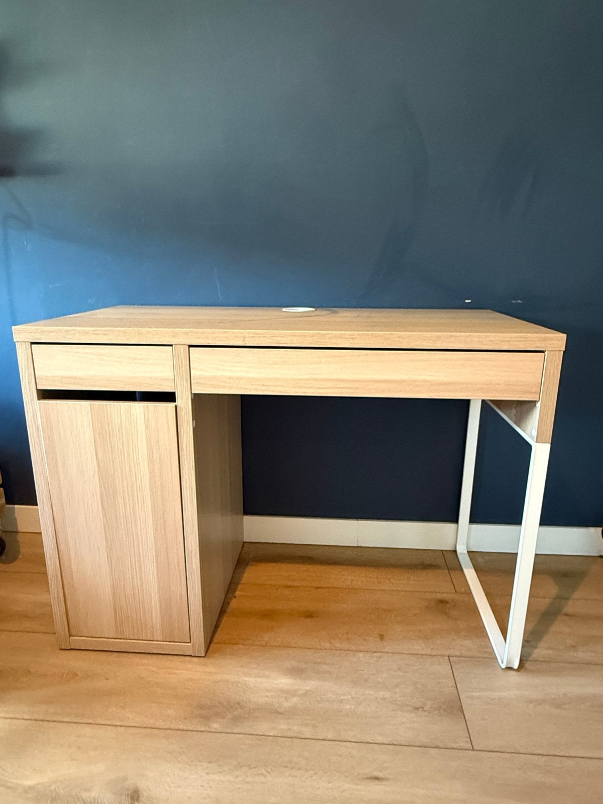 IKEA Kinderbureau met kastje en lades - 105x50x75 cm, Ophalen, Gebruikt, Met lades, IKEA