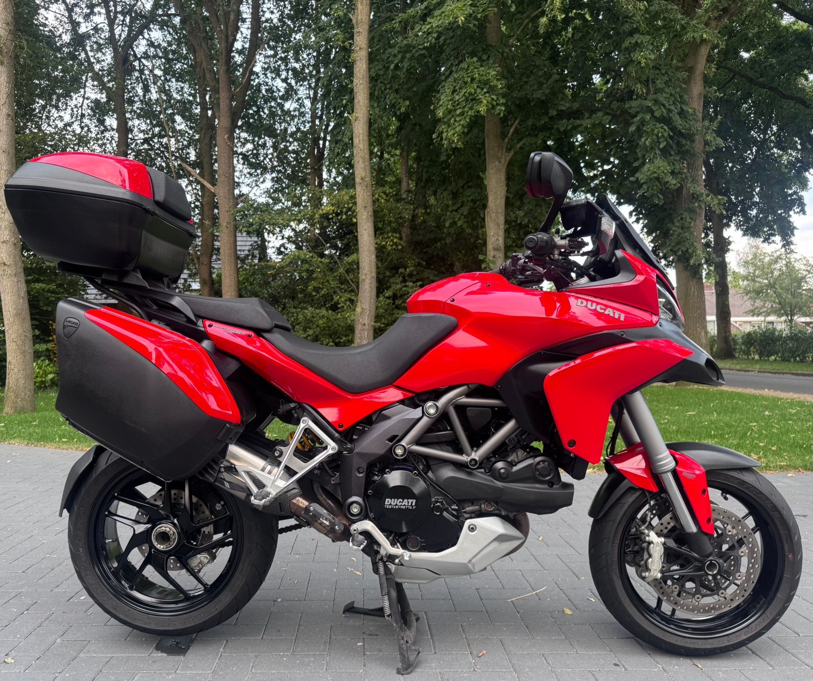 Ducati Multistrada 1200 D-Air ABS – Slechts 12.875 km, Motoren, Particulier, Toermotor