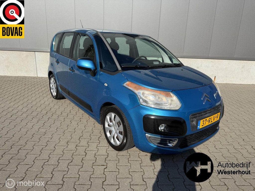 Citroen C3 Picasso 1.6 VTi Aura|AIRCO|ELEKTR RAMEN|TREKHAAK, Voorwielaandrijving, Euro 5, Gebruikt, 4 cilinders