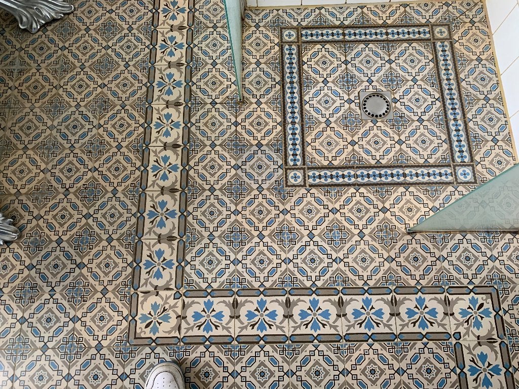 Antieke patroontegels, Ophalen, Gebruikt, Keramiek, Minder dan 20 cm
