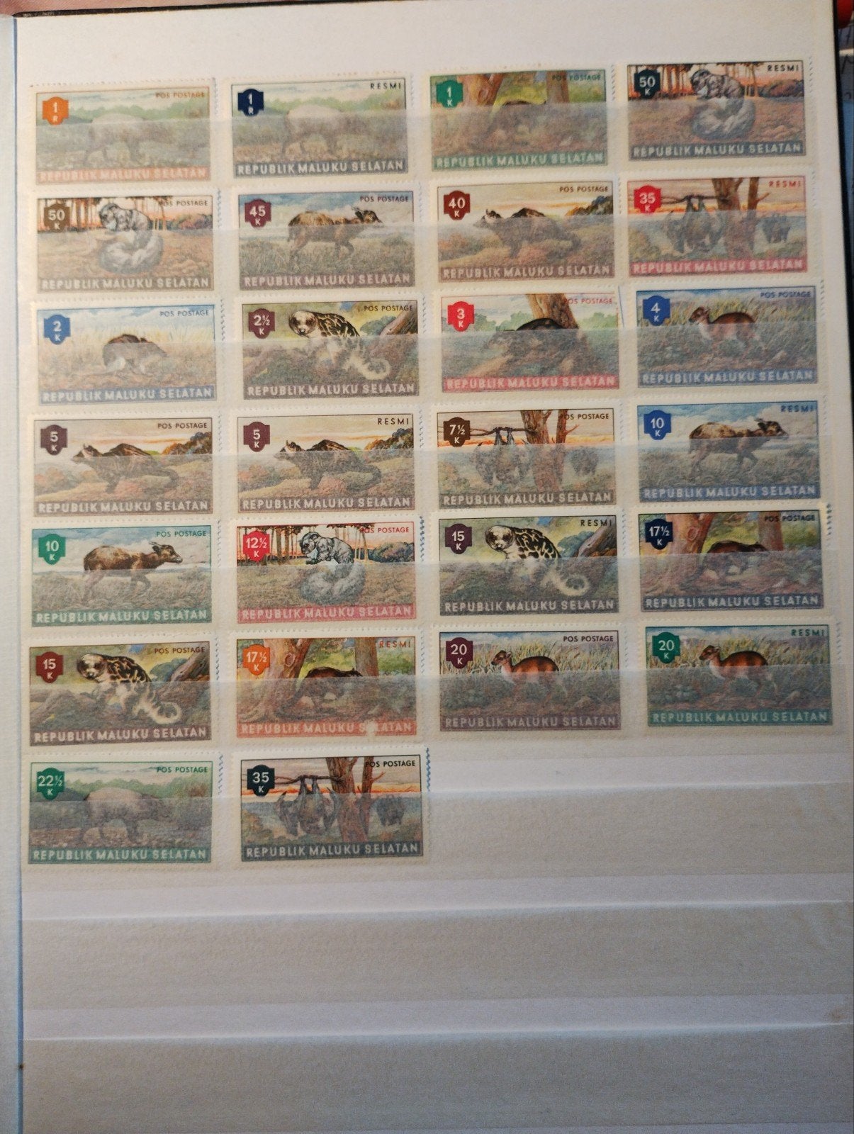 Serie uit de Republiek de Zuid Molukken., Ophalen of Verzenden, Midden-Amerika