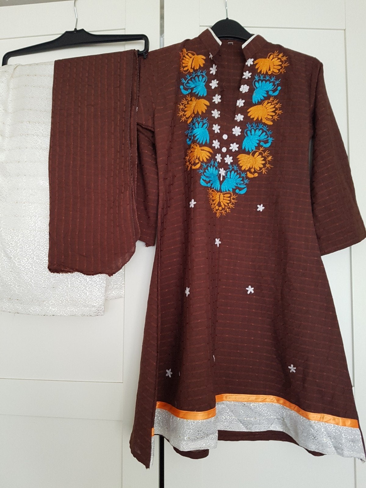 Mooie Indiase jurk/set, maat 134/140 een keer gedragen, Kinderen en Baby's, Kinderkleding | Maat 134, Meisje, Ophalen of Verzenden