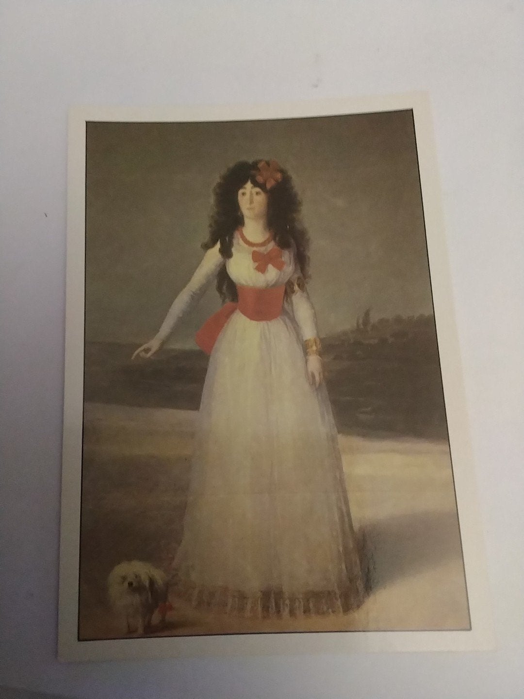Reproductie: De gravin van Alba door Goya (1795), Ophalen of Verzenden