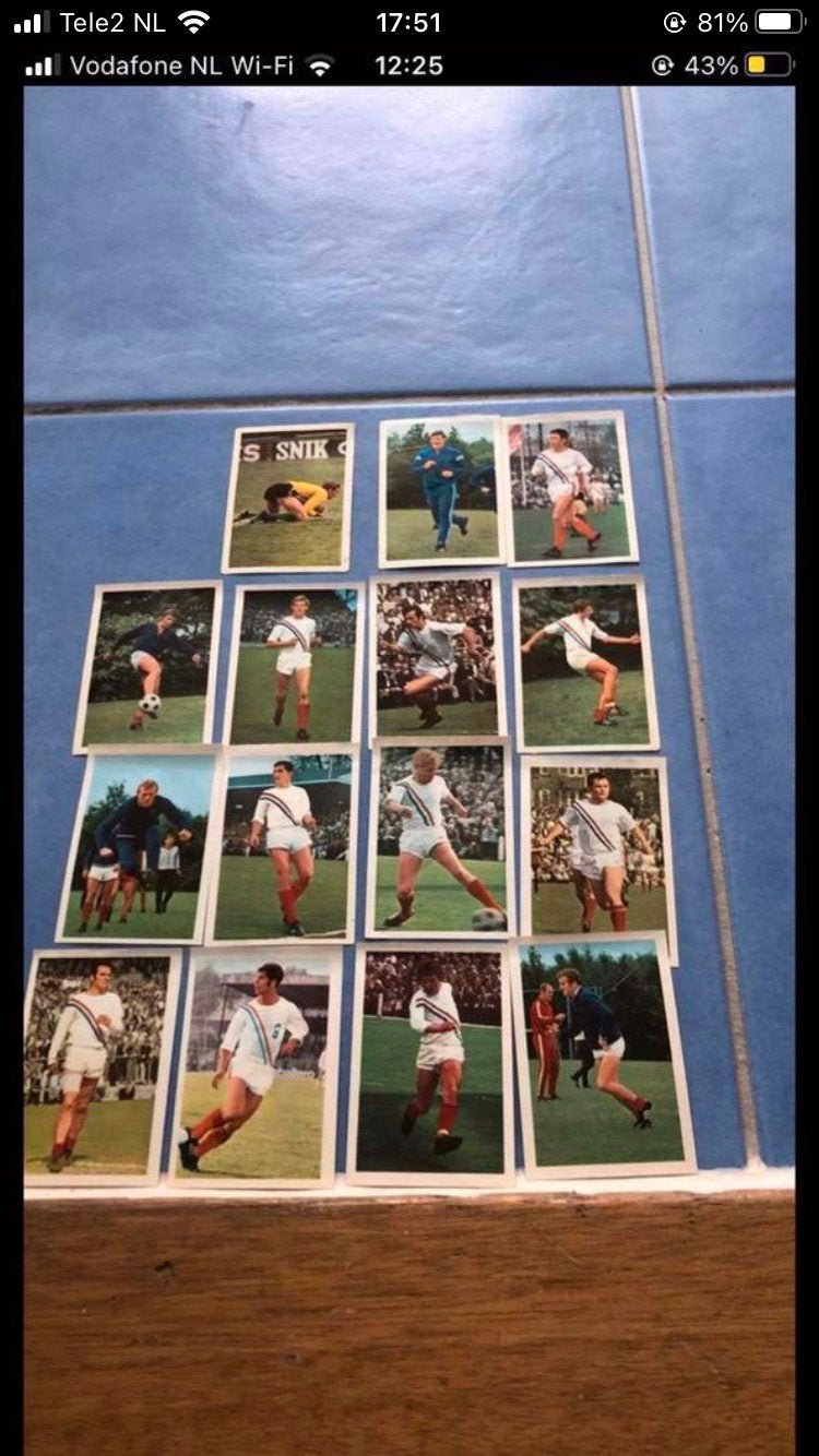 Psv panini vanderhout 1970-1971, Verzamelen, Ophalen of Verzenden, Gebruikt, PSV, Poster, Plaatje of Sticker