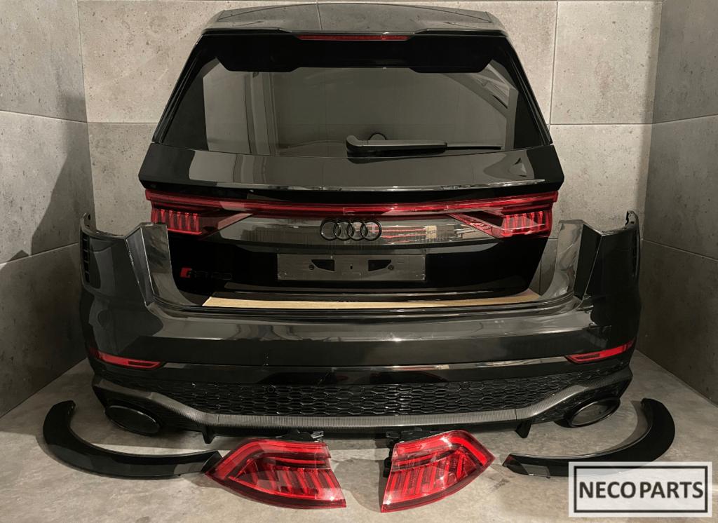 AUDI RSQ8 CARBON MATRIX ACHTERKLEP LY9T COMPLEET ORIGINEEL, Auto-onderdelen, Carrosserie en Plaatwerk, Gebruikt, -, Achter, -