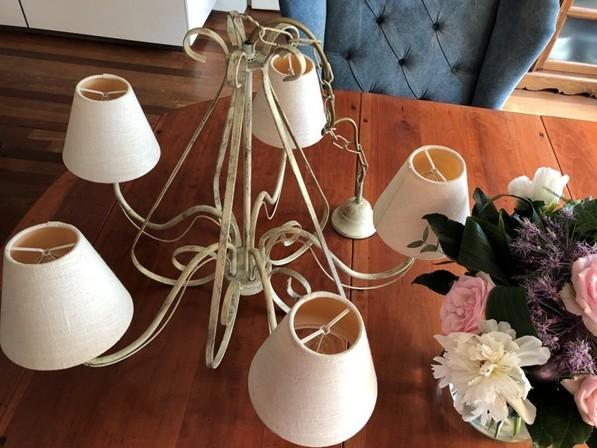 Brocante vintage lamp, Ophalen, Brocante vintage, Zo goed als nieuw, Stof