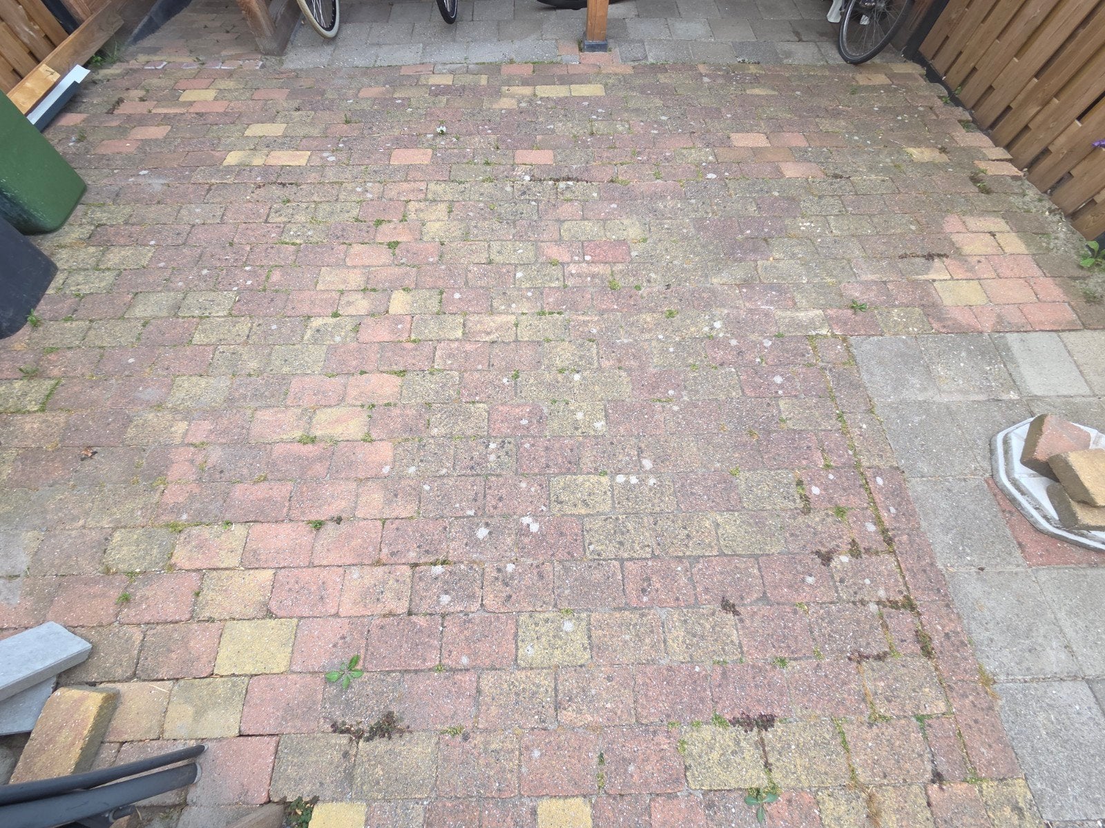 21 m² gebruikte terrastegels, Tuin en Terras, Tegels en Klinkers, Ophalen, Gebruikt, Beton, Terrastegels