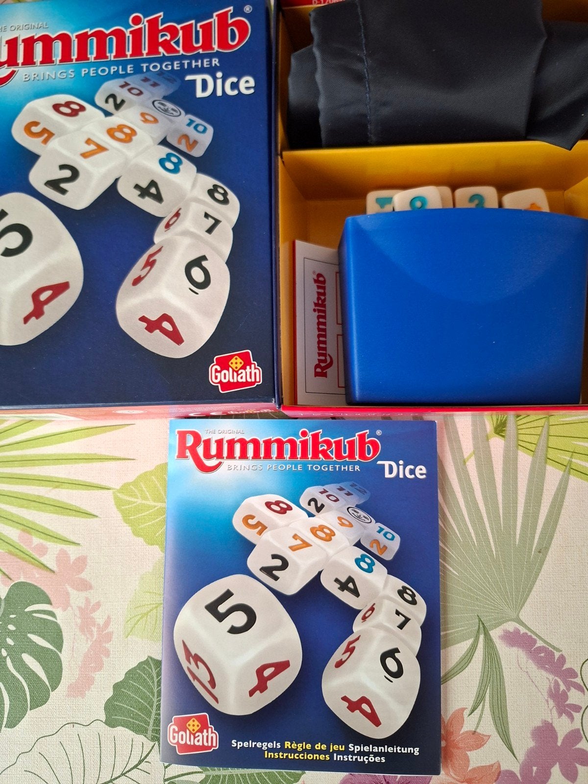 Spel Rummikub dice als nieuw, Ophalen of Verzenden, Zo goed als nieuw