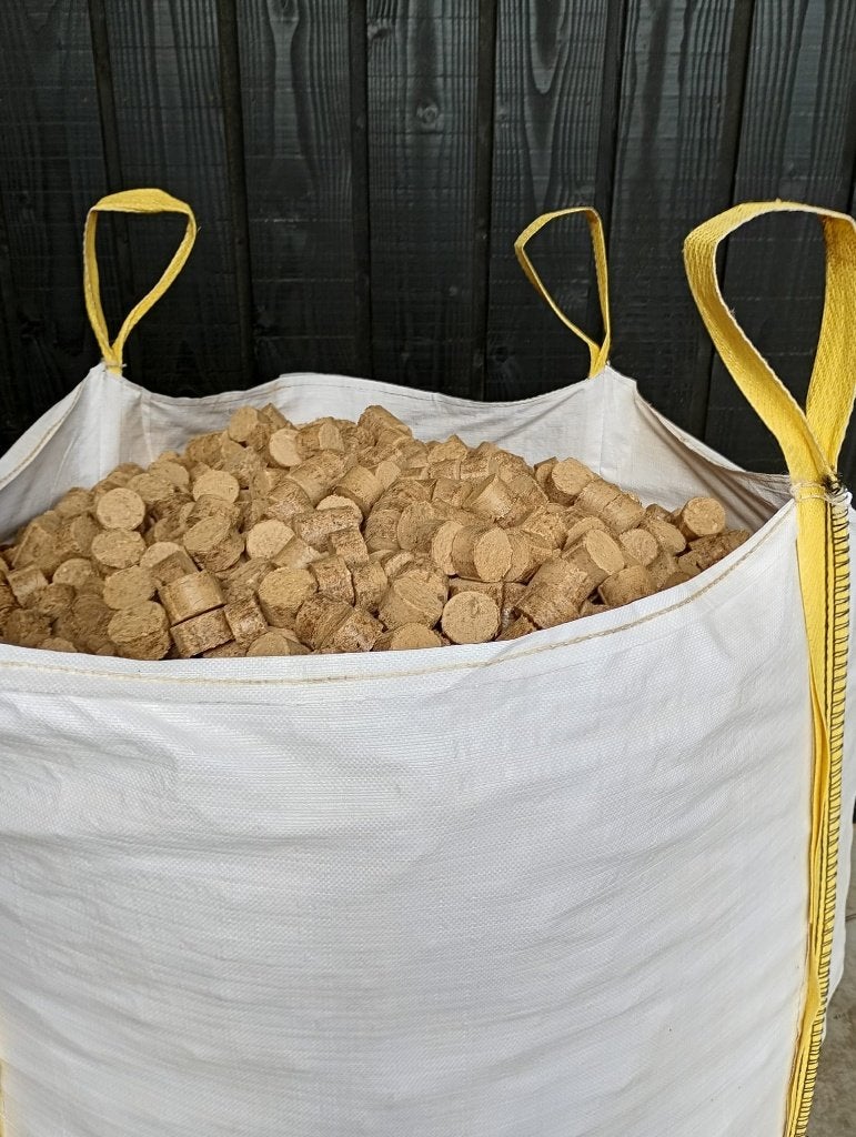 Briketten, Minder dan 3 m³, Ophalen, Eikenhout, Blokken
