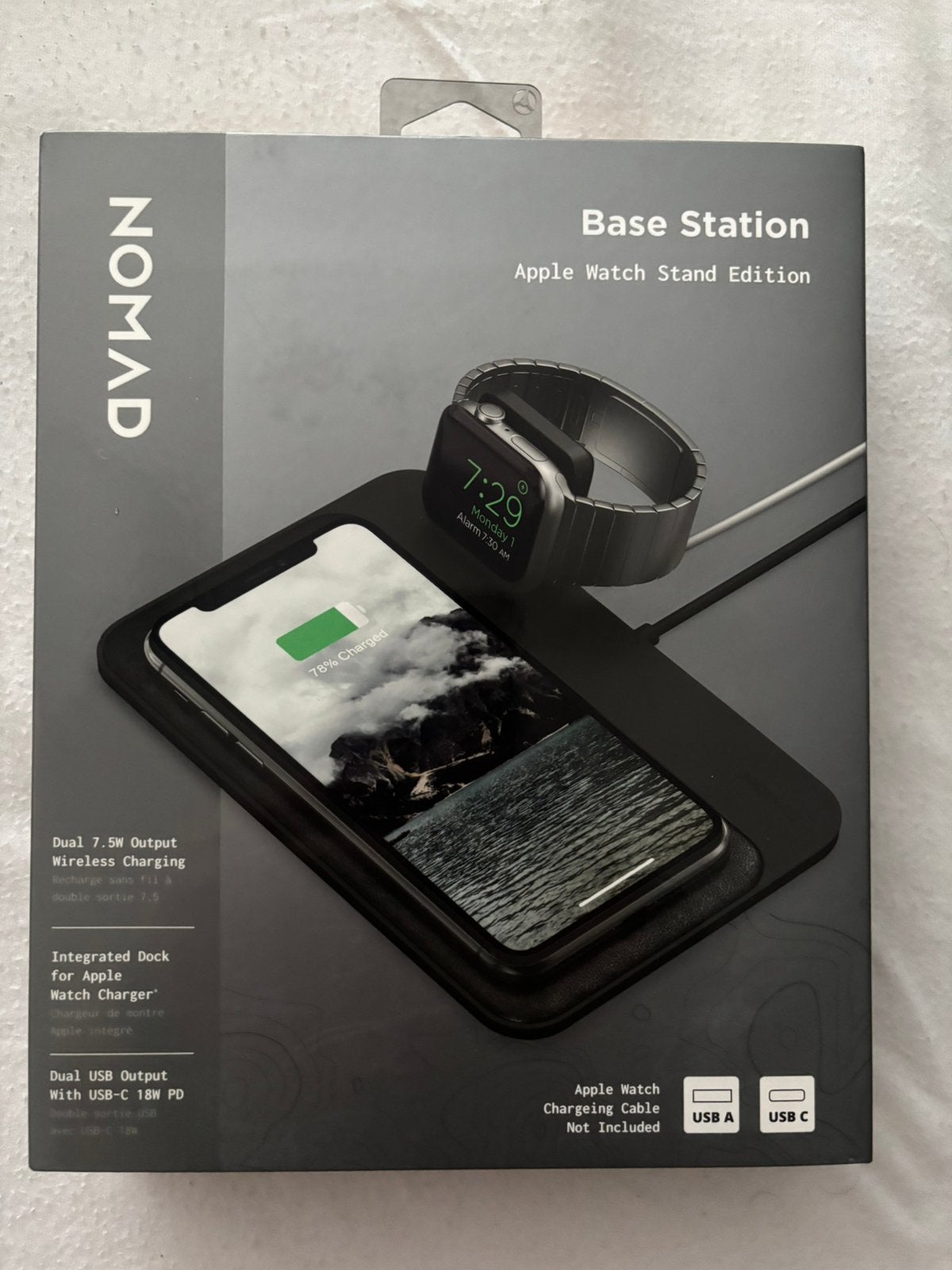 Nomad Base Station Apple Watch Stand Edition, Ophalen of Verzenden, Zo goed als nieuw