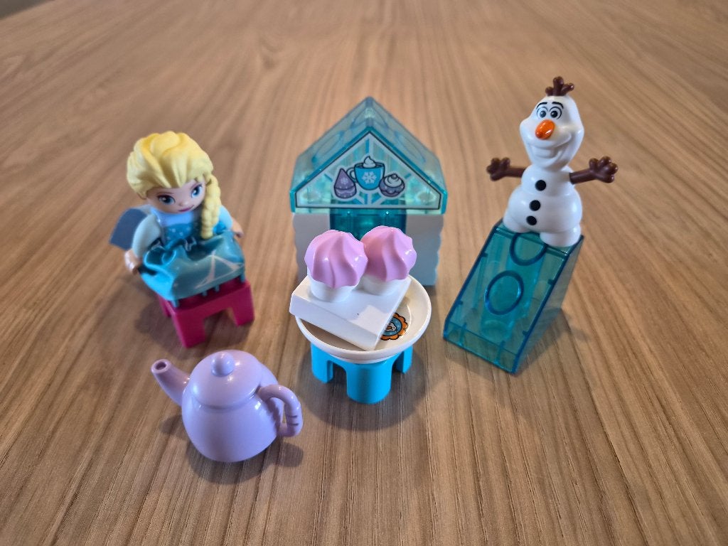 Lego Duplo Disney Frozen Elsa en Olaf set, Ophalen, Gebruikt, Inclusief minifiguren, Complete set