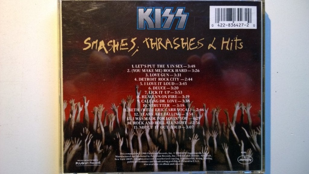 Kiss - Smashes, Thrashes & Hits, Ophalen of Verzenden, Zo goed als nieuw, Album