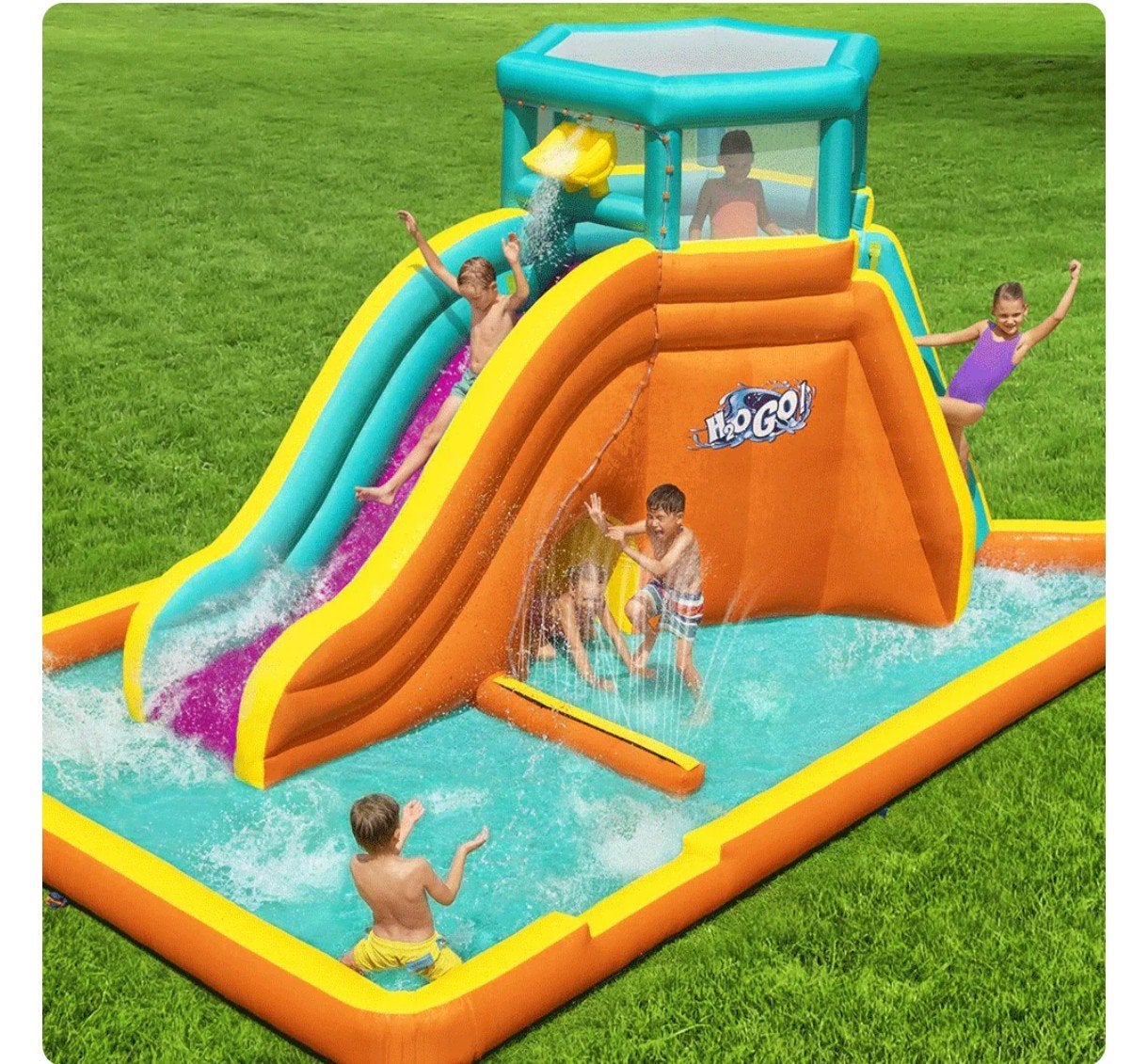 Te huur mega waterpark tidal tower, Ophalen