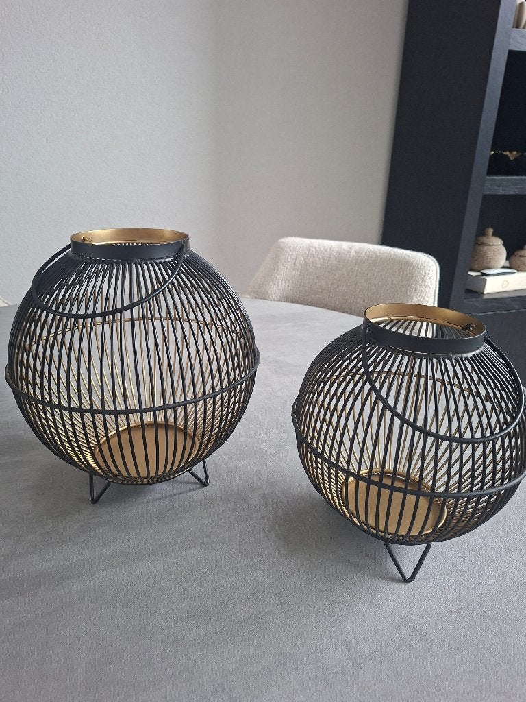 Windlicht, Huis en Inrichting, Woonaccessoires | Kandelaars en Kaarsen, Windlicht, Meerkleurig, Ophalen of Verzenden, Zo goed als nieuw