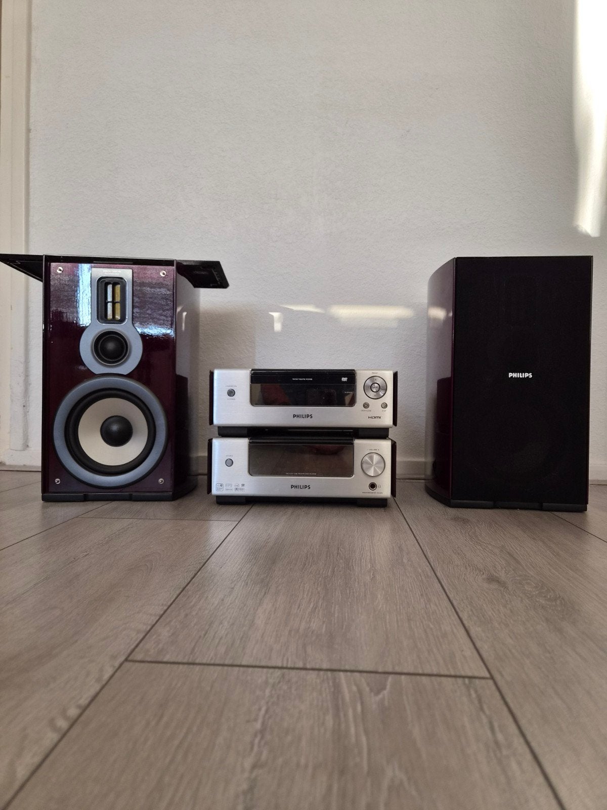 Philips Micro Theatersysteem MCD908 met DVD-speler, Gebruikt, Ophalen, Overige merken, Minder dan 60 watt