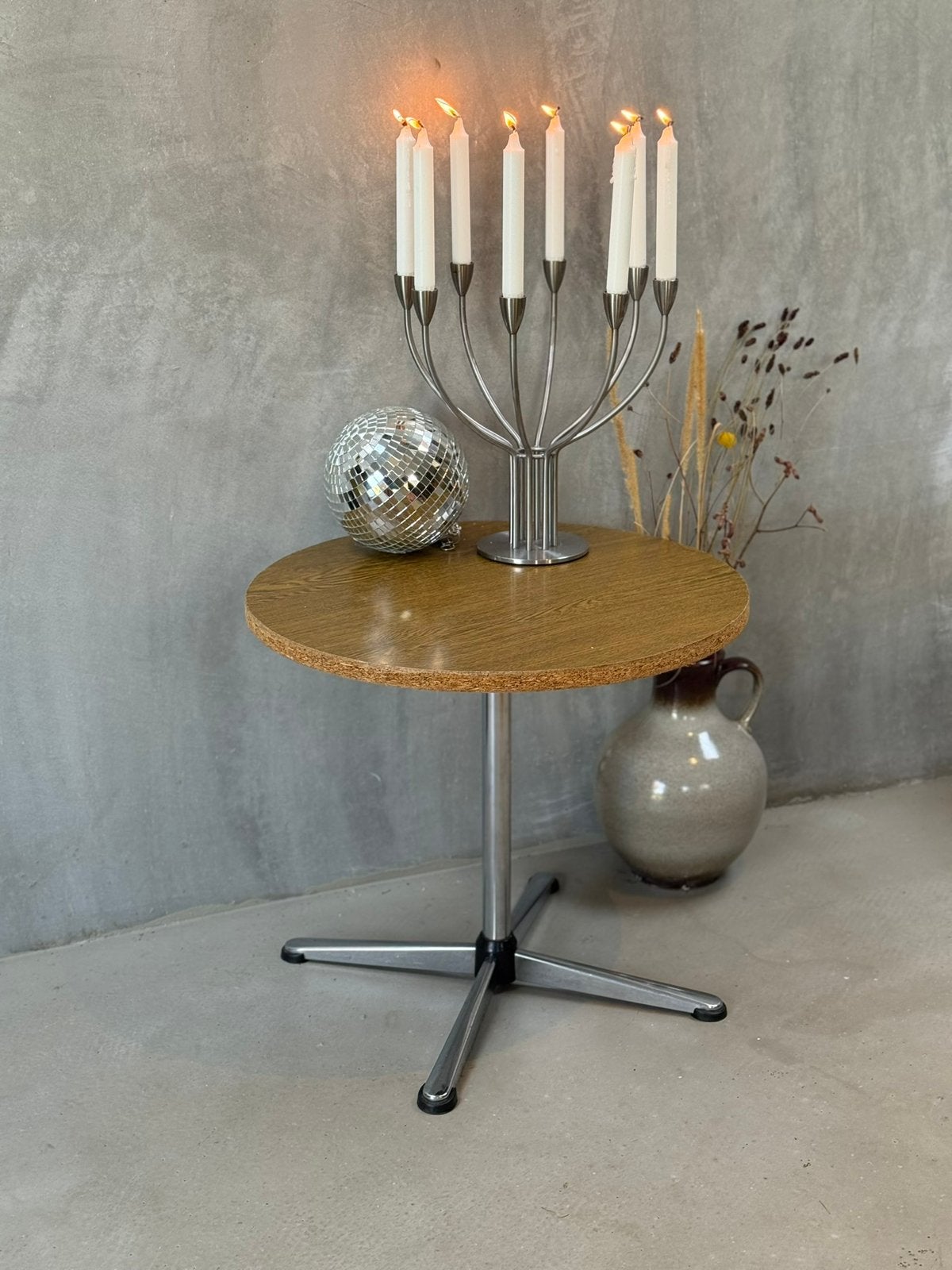 Vintage coffeetable / bijzettafel / salontafel, Ophalen, Gebruikt, 50 tot 100 cm, W