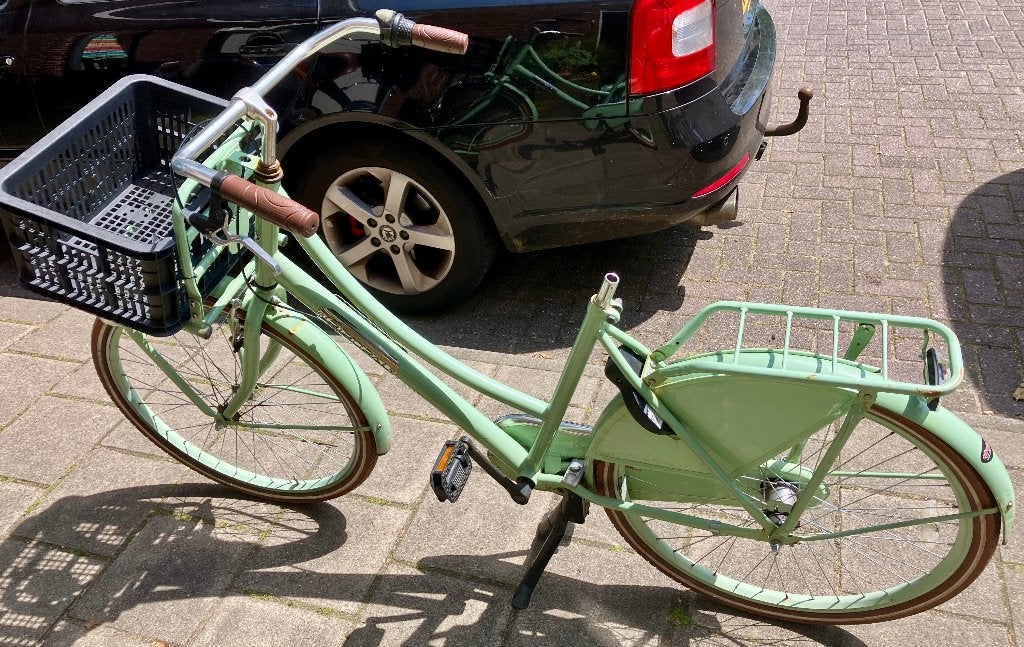 Popal daily Dutch 26 inch opknapper!, Terugtraprem, Gebruikt, Popal, Ophalen