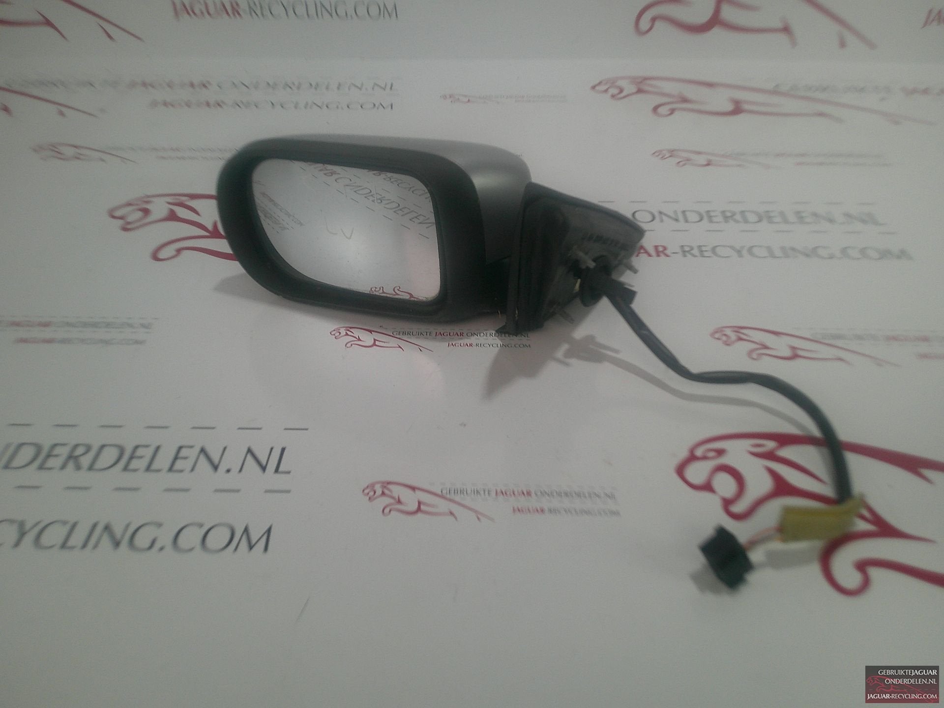 Spiegel links Jaguar S-Type 1999-2002 zilver XR827251, Gebruikt, -, Ophalen of Verzenden, Jaguar