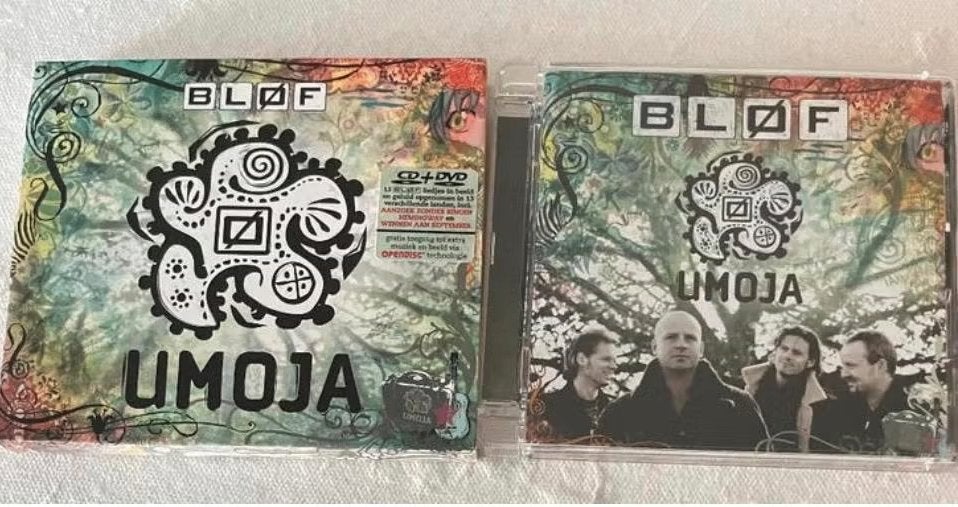 CD Blof umoja (inclusief dvd), Ophalen of Verzenden, Zo goed als nieuw, Levenslied of Smartlap, Boxset