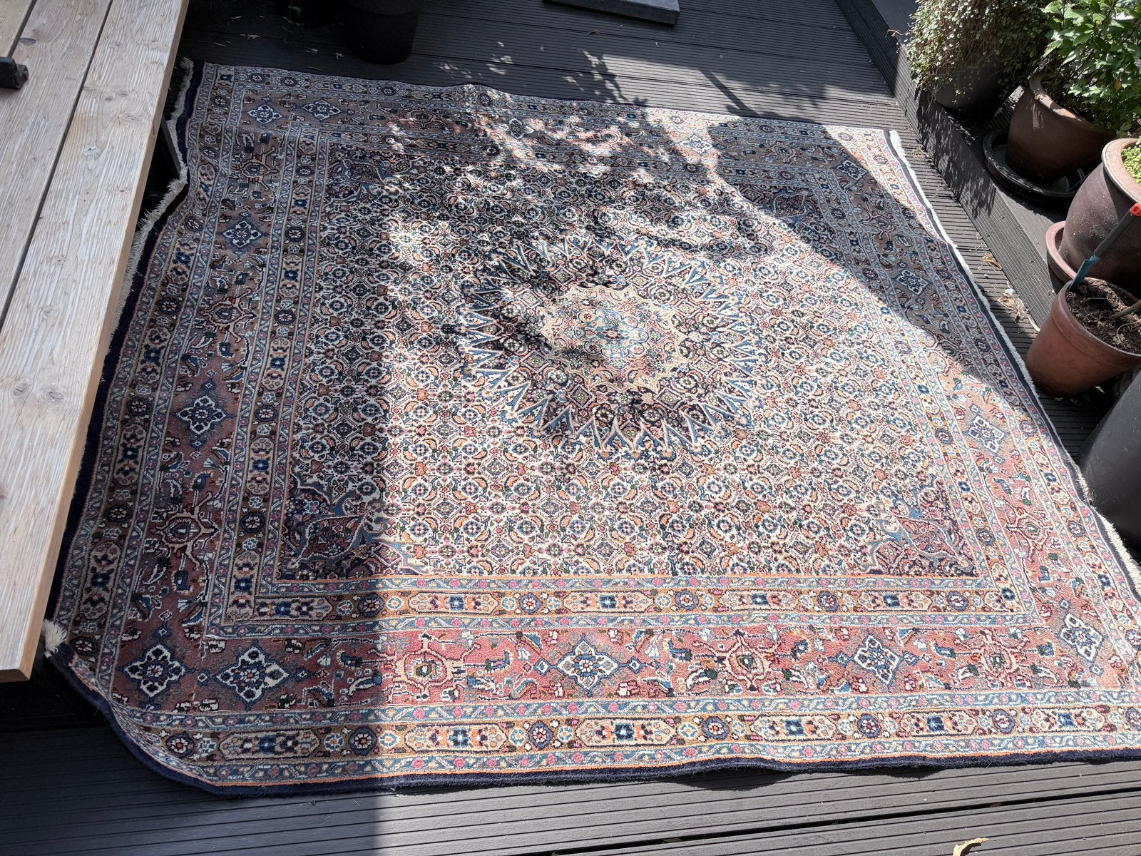 Perzisch tapijt, Huis en Inrichting, Stoffering | Tapijten en Kleden, Ophalen, Gebruikt, 200 cm of meer, 200 cm of meer
