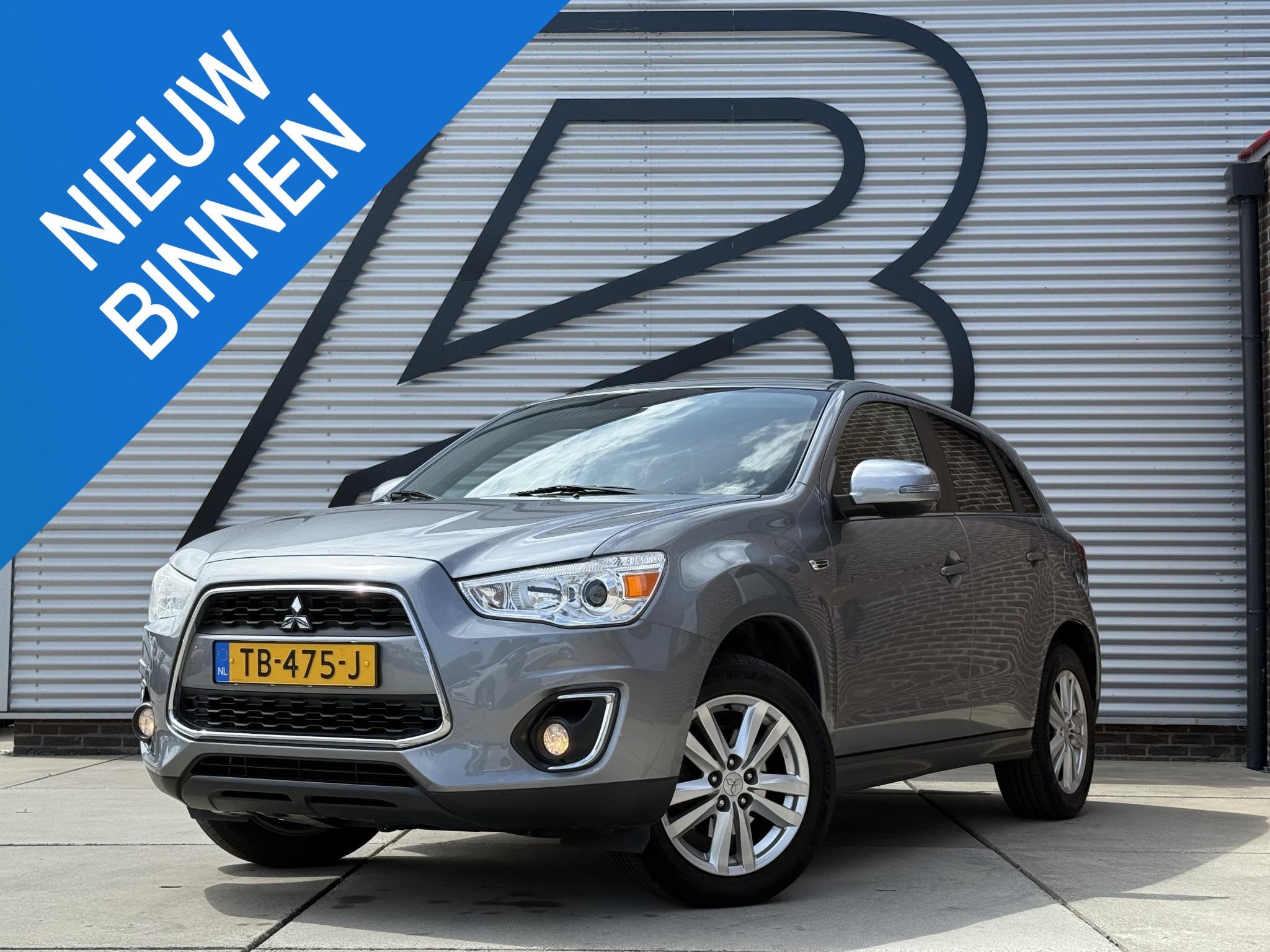 Mitsubishi ASX 1.6 Intro Edition ClearTec 1e Eigenaar|Camera, Auto's, Voorwielaandrijving, Euro 5, Stof, Gebruikt