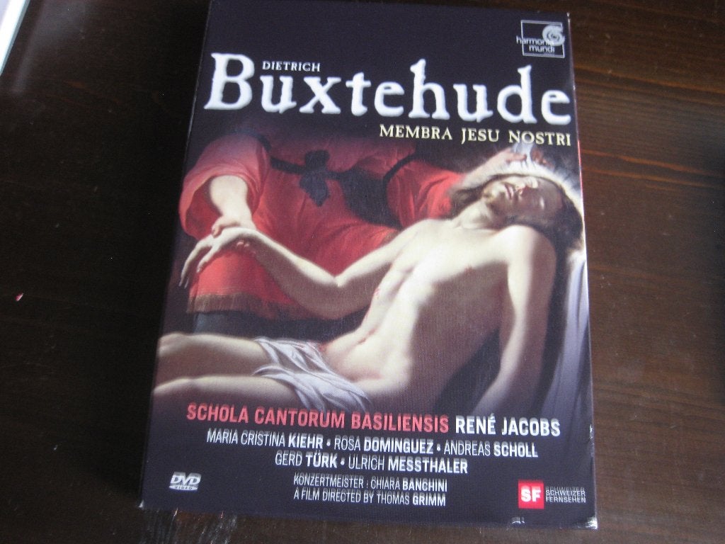 Dietrich Buxtehude Membra Jesu Nostri ( Lubeck 1680), Alle leeftijden, Ophalen of Verzenden, Zo goed als nieuw, Muziekvideo's