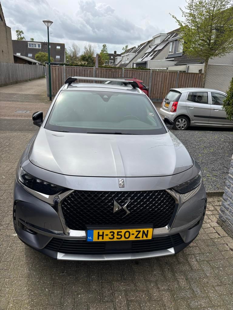 DS 7 1.2 Puretech 130pk 2020 Grijs 78500km, Auto's, DS, Voorwielaandrijving, USB, 15 km/l, Zwart