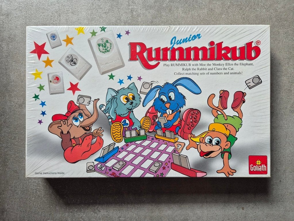 Vintage Junior Rummikub (1995). Nieuw. Geseald, Ophalen of Verzenden, Nieuw, Goliath