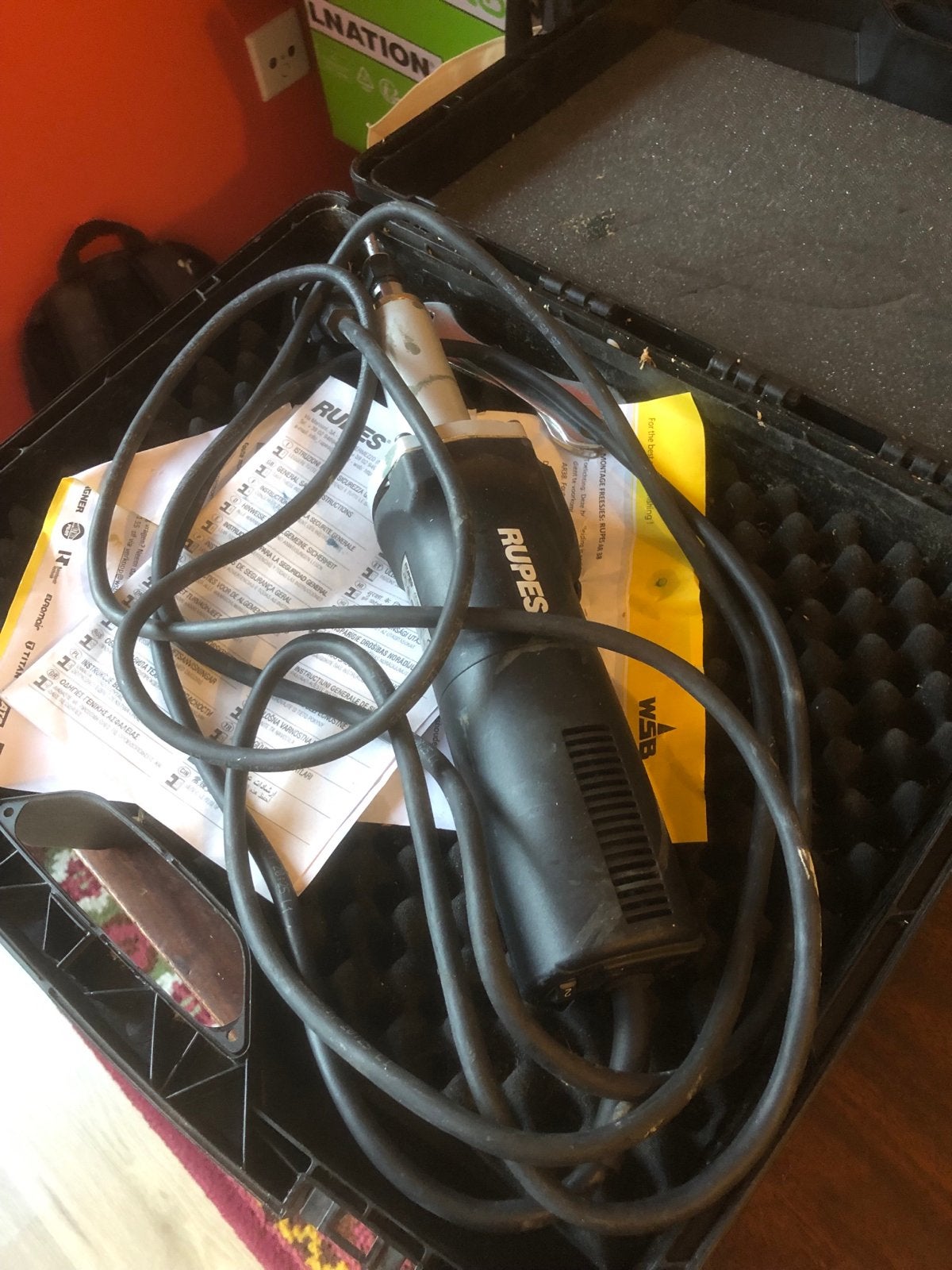 Rupes Houtrotfrees AR38ES - Professionele Houtbewerking, Ophalen of Verzenden, Gebruikt, Elektrisch, Overige soorten