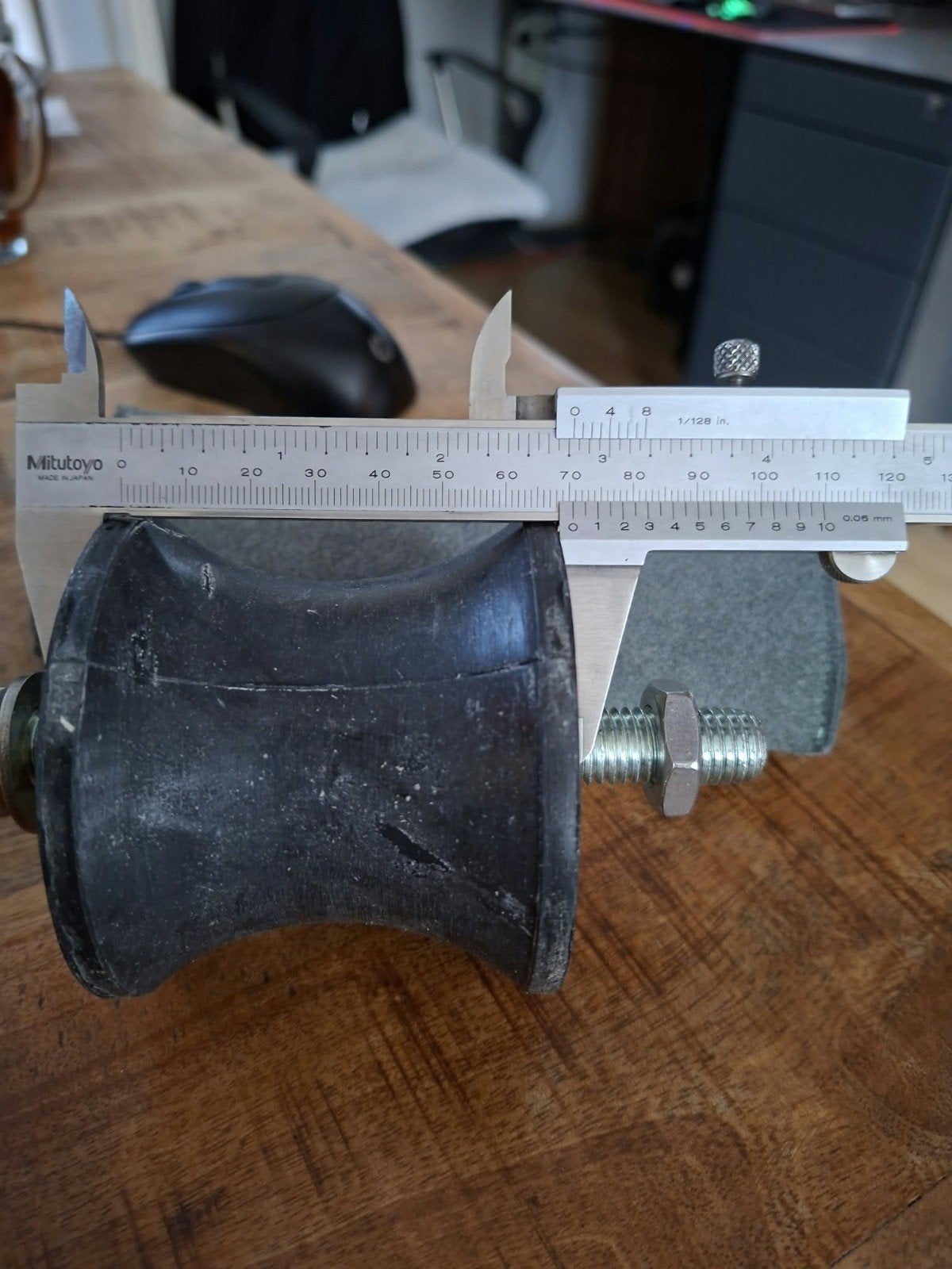 Rubberen Trillingsdempers/Stootrubber M16, Doe-het-zelf en Verbouw, Ophalen, Afzuiger