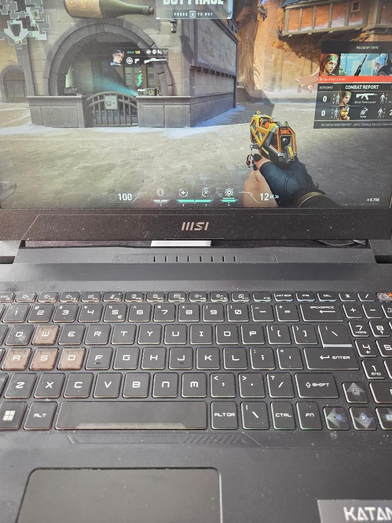 MSI katana 15 B13V gaming laptop, Computers en Software, Windows Laptops, Ophalen, Met videokaart, 2 tot 3 Ghz, 15 inch