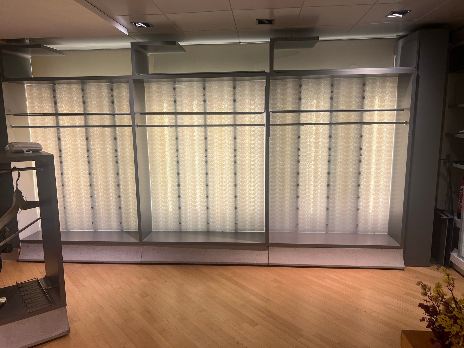 Winkelinterieur te koop - complete inrichting 220m², Kleding | Dames, Kledingrekken, Ophalen