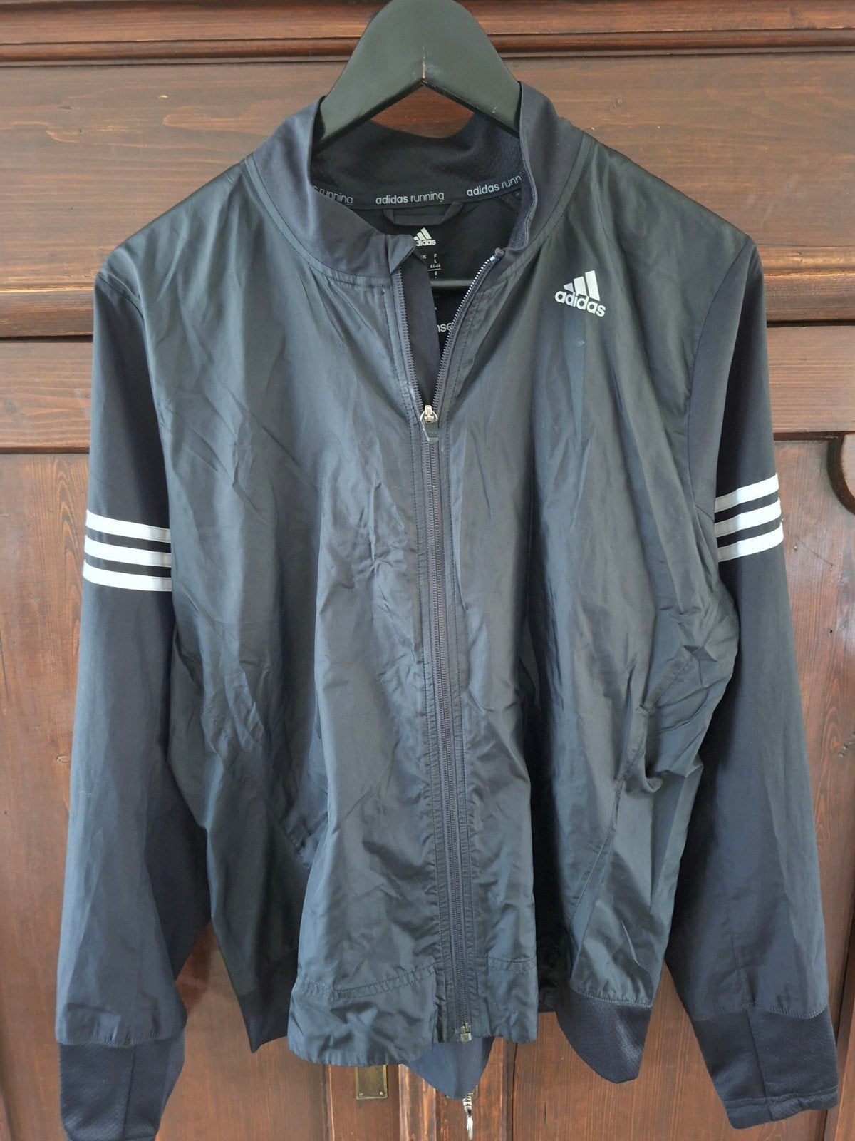 Adidas Response hardloopjack - Zwart - Maat L, Ophalen of Verzenden