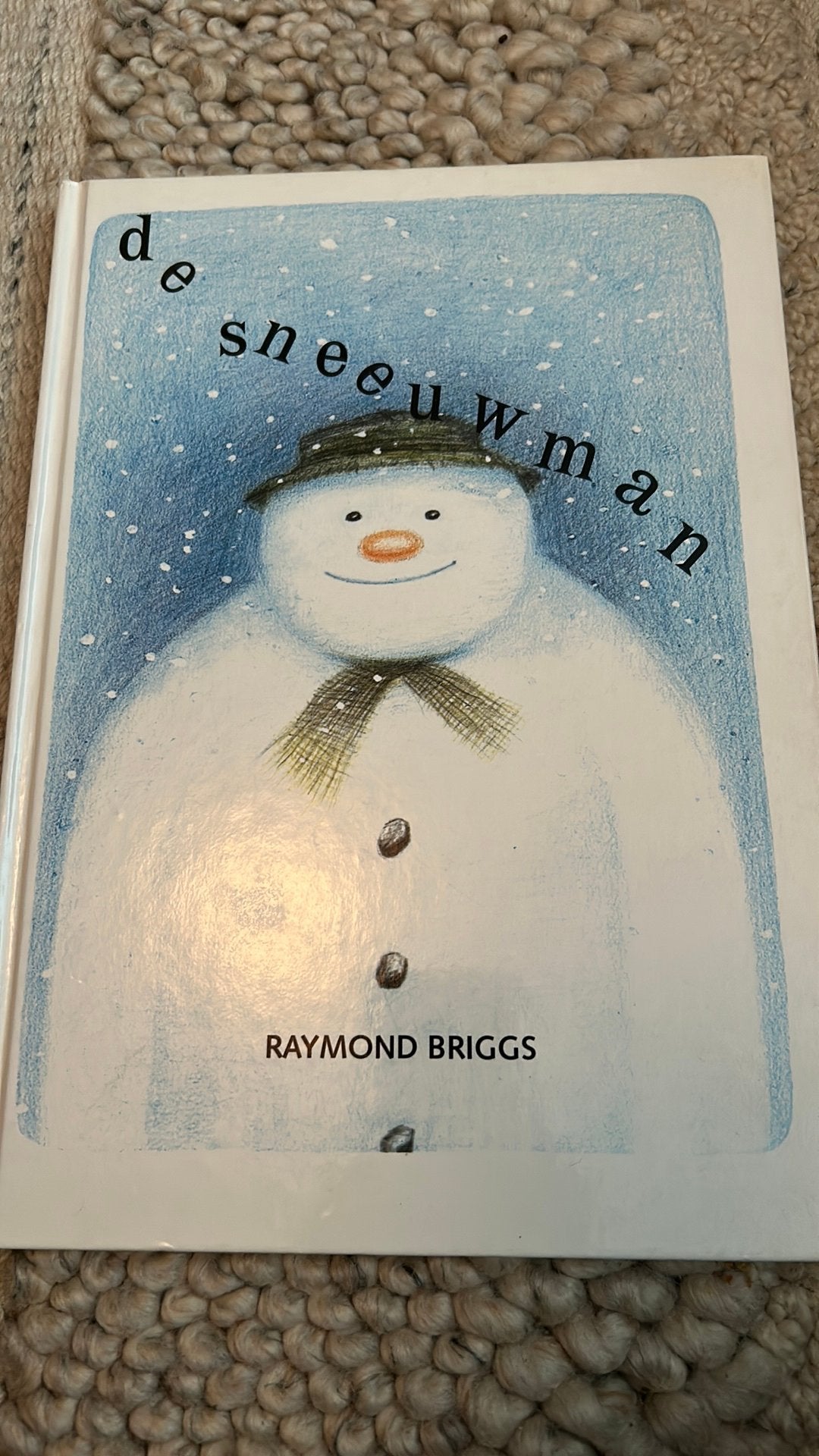 Raymond Briggs De sneeuwman, Ophalen of Verzenden, Zo goed als nieuw